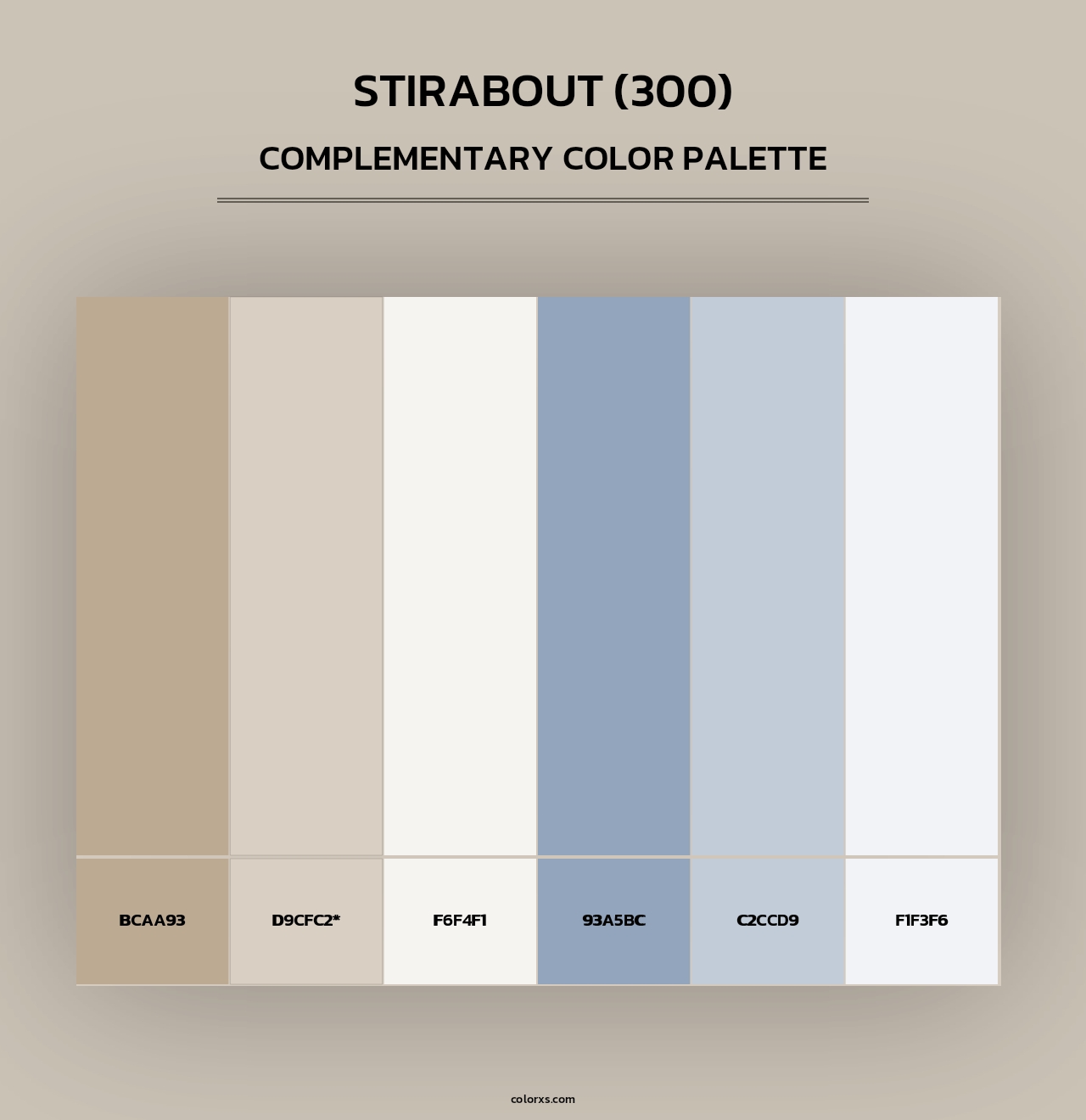 Stirabout (300) - Complementary Color Palette