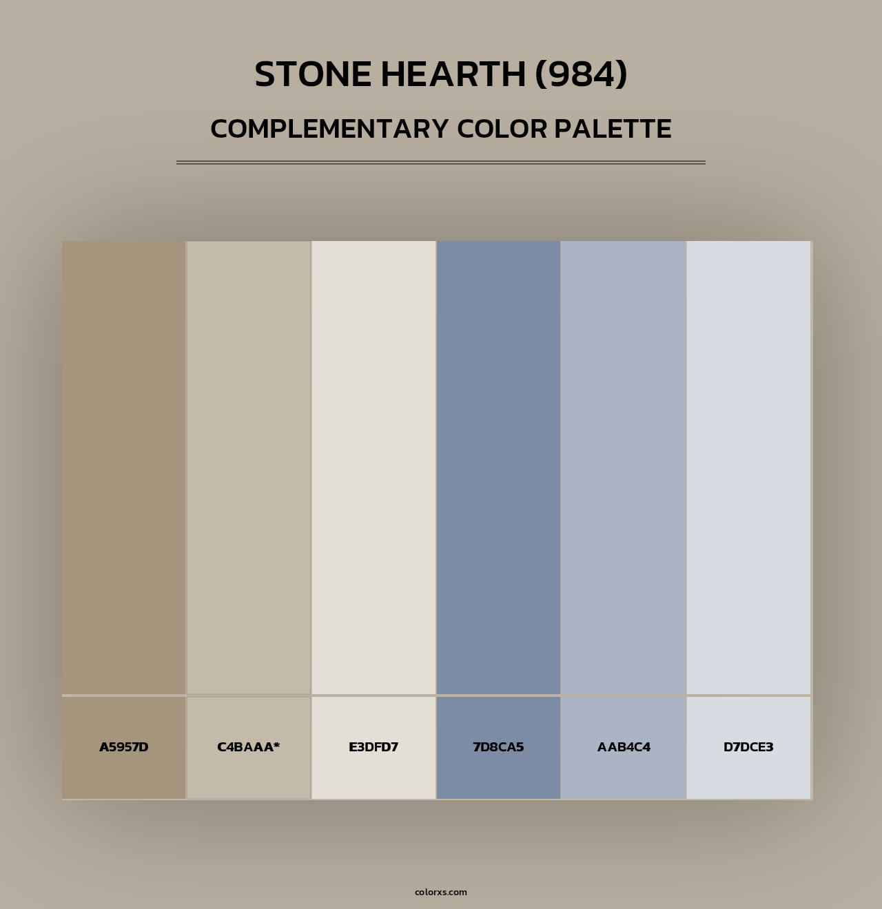 Stone Hearth (984) - Complementary Color Palette