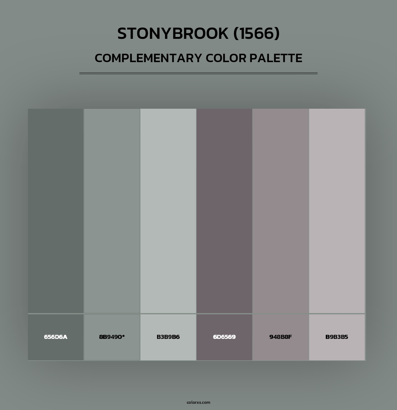 Stonybrook (1566) - Complementary Color Palette