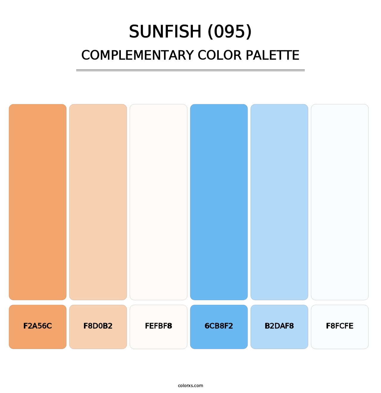Sunfish (095) - Complementary Color Palette