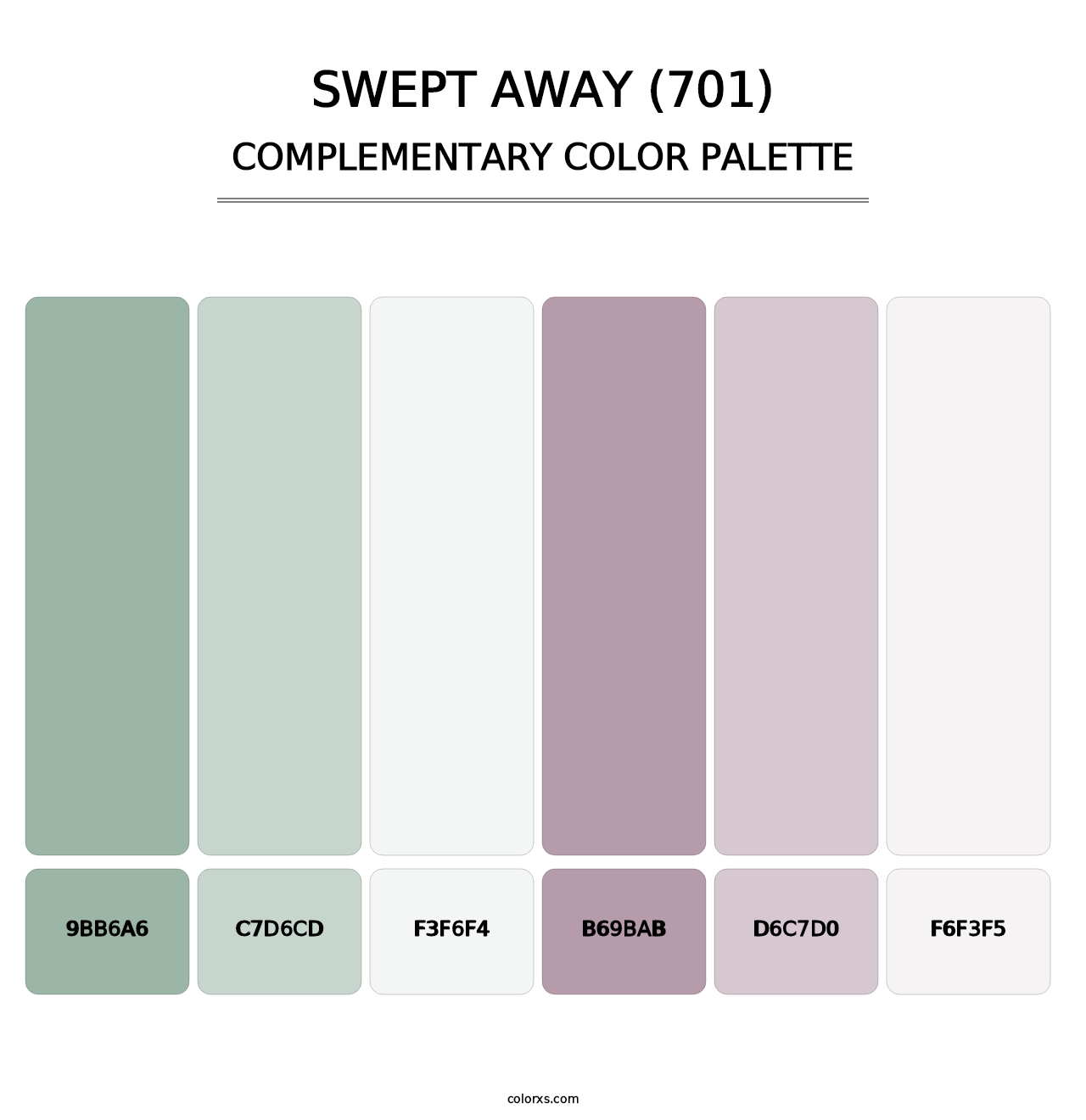 Swept Away (701) - Complementary Color Palette