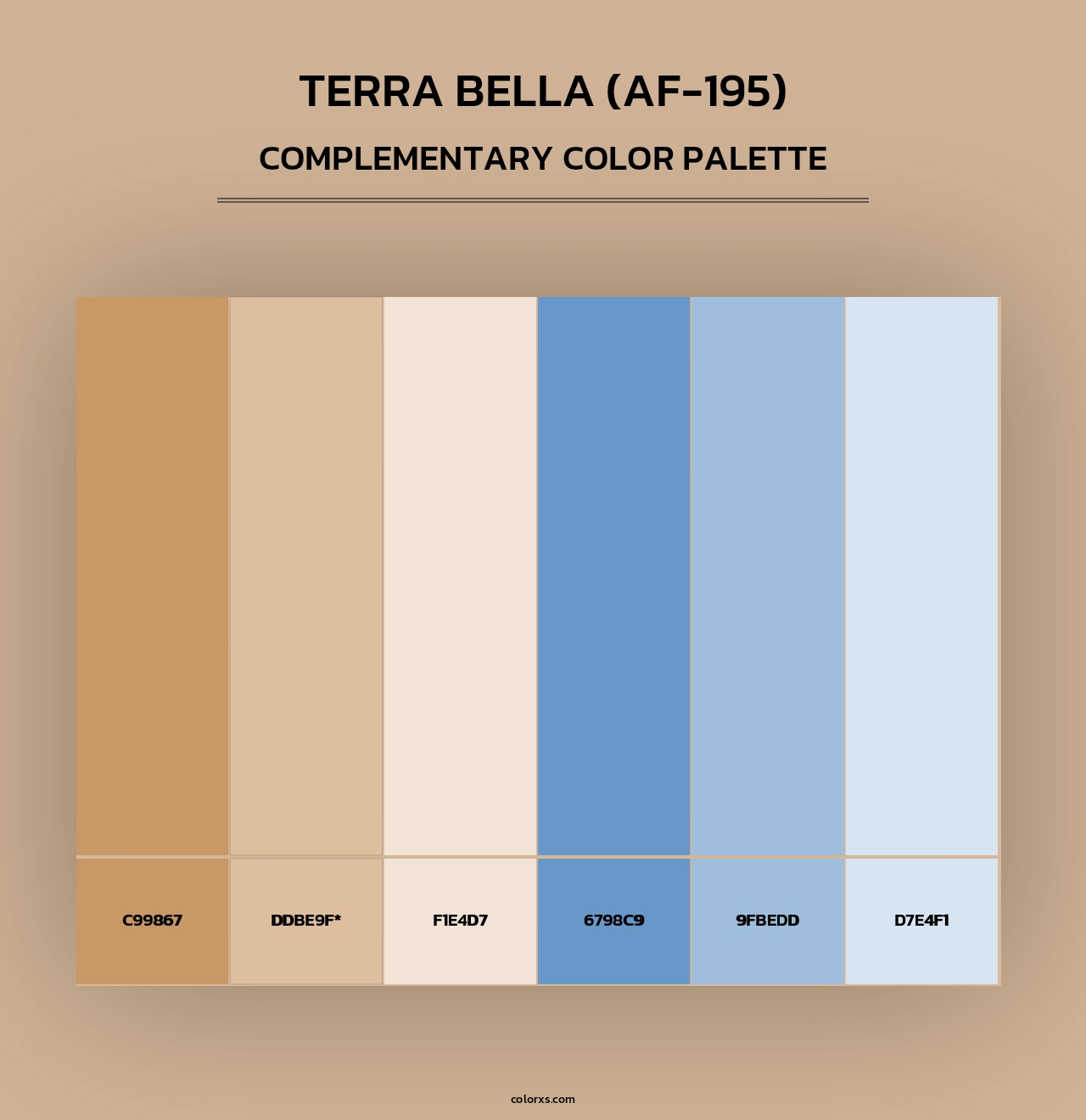 Terra Bella (AF-195) - Complementary Color Palette