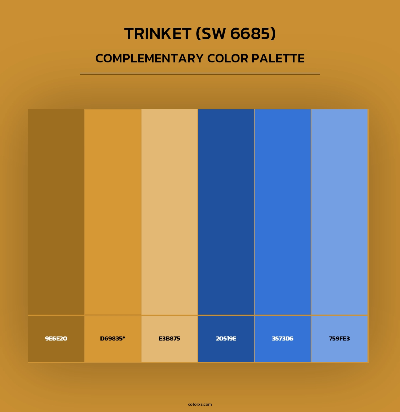 Trinket (SW 6685) - Complementary Color Palette