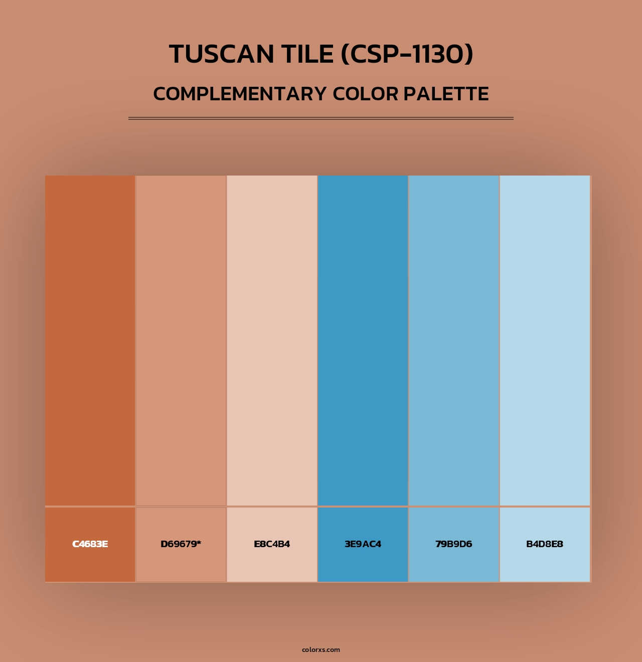 Tuscan Tile (CSP-1130) - Complementary Color Palette