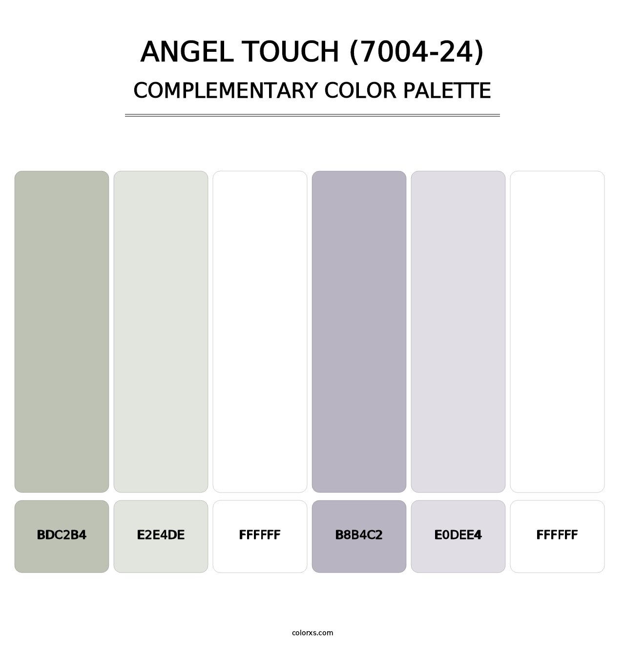 Angel Touch (7004-24) - Complementary Color Palette