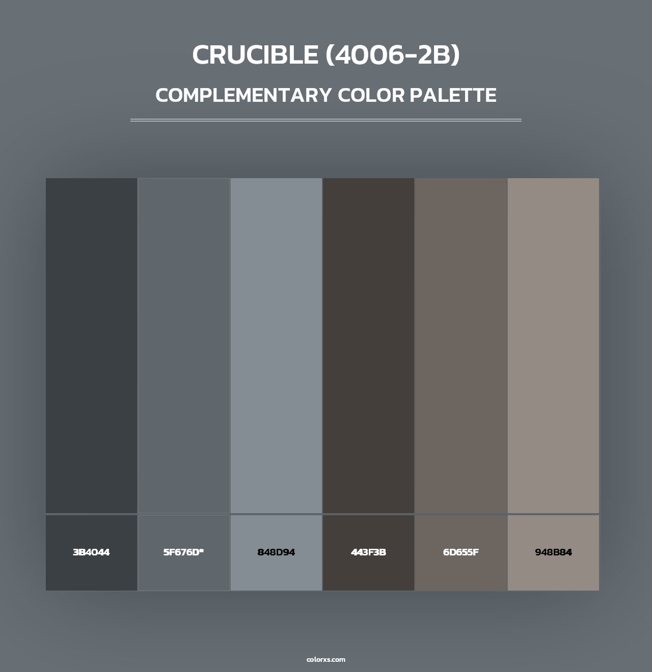 Crucible (4006-2B) - Complementary Color Palette