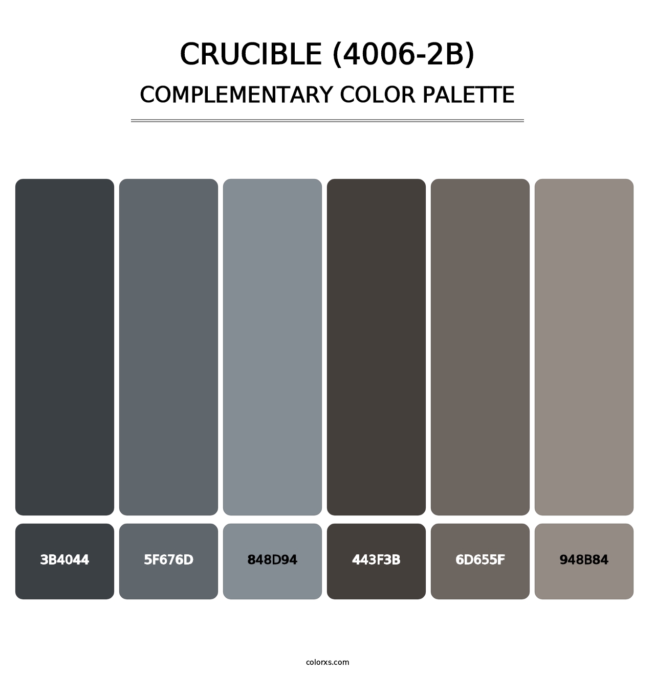 Crucible (4006-2B) - Complementary Color Palette