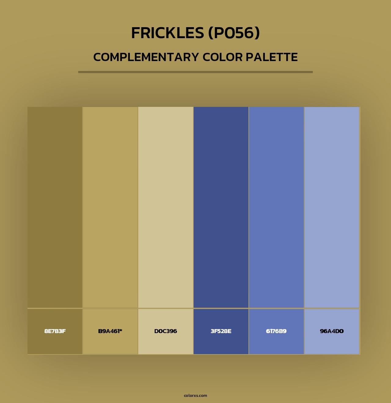 Frickles (P056) - Complementary Color Palette