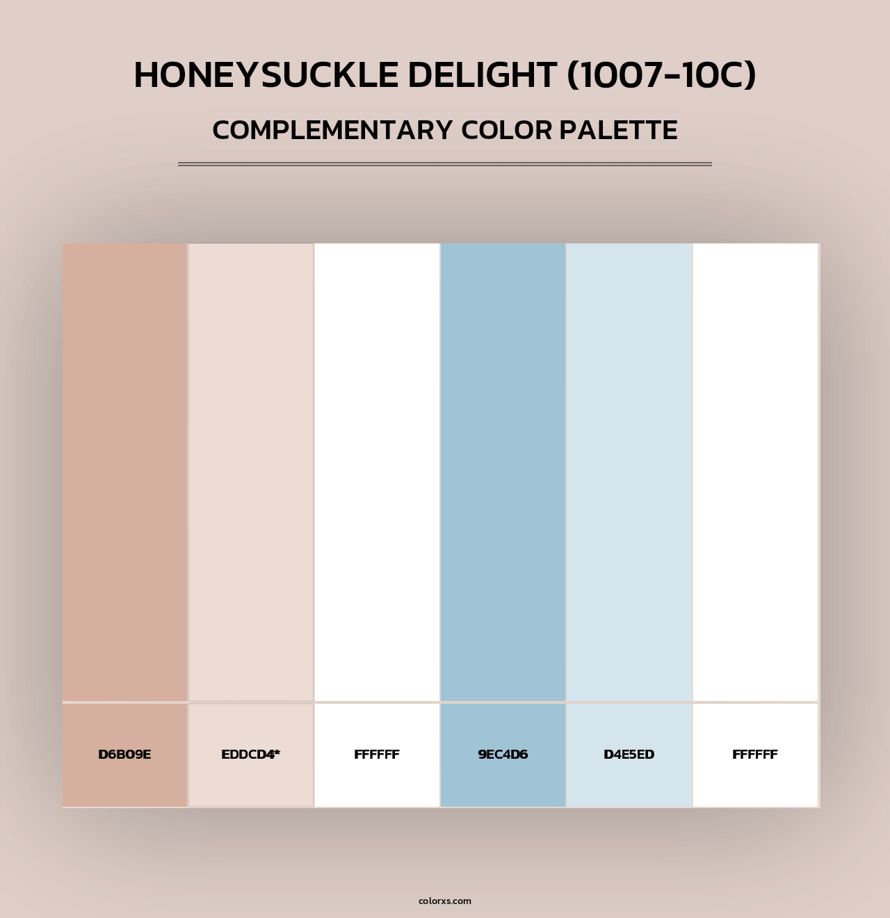 Honeysuckle Delight (1007-10C) - Complementary Color Palette