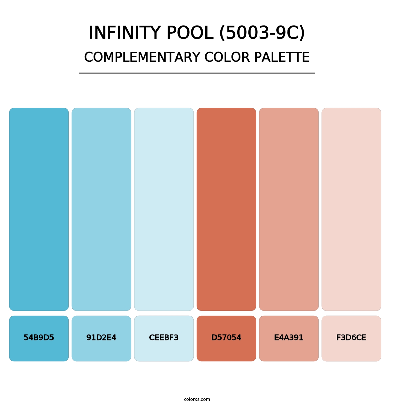 Infinity Pool (5003-9C) - Complementary Color Palette