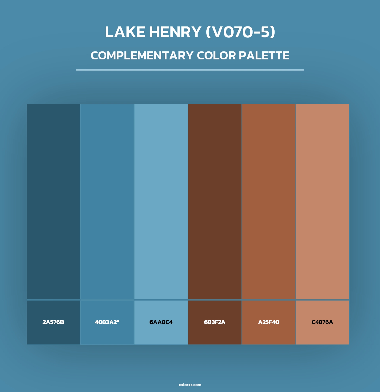 Lake Henry (V070-5) - Complementary Color Palette