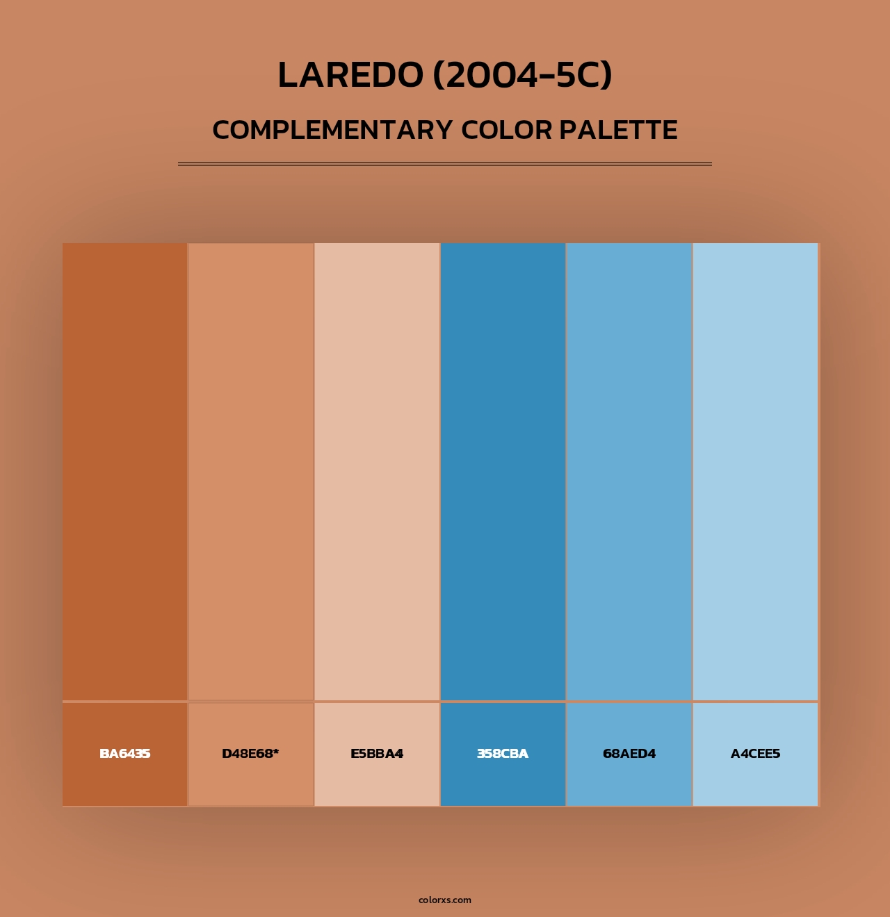 Laredo (2004-5C) - Complementary Color Palette