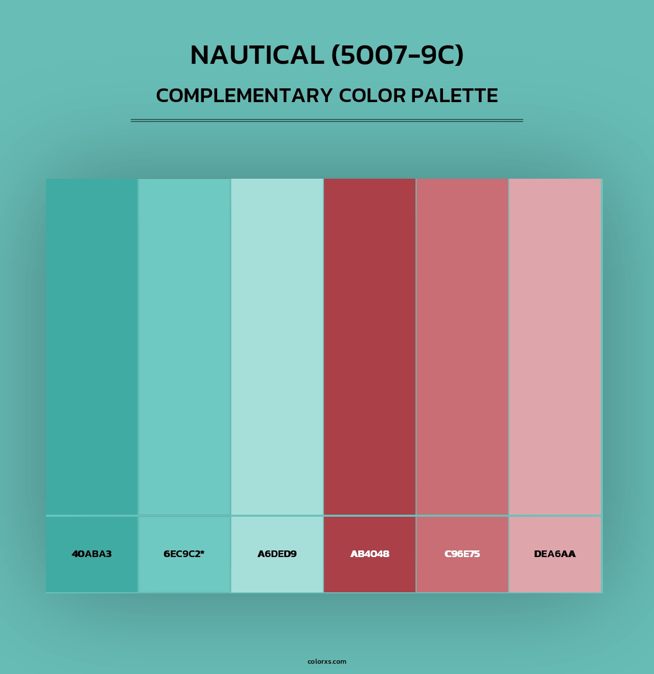 Nautical (5007-9C) - Complementary Color Palette