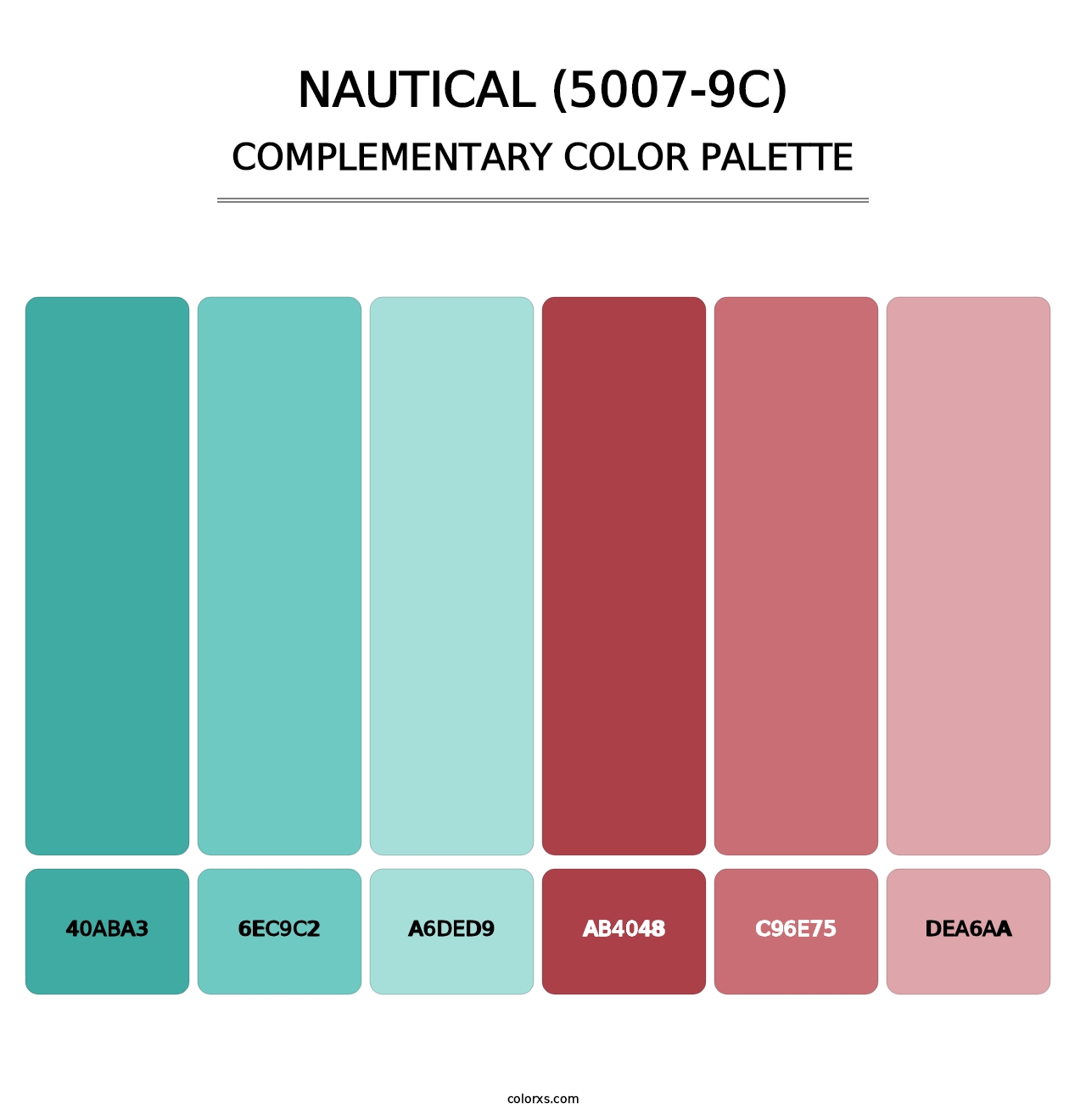 Nautical (5007-9C) - Complementary Color Palette