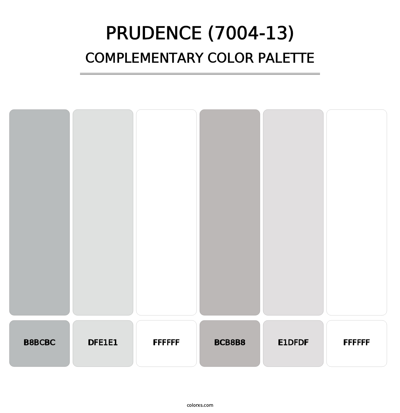 Prudence (7004-13) - Complementary Color Palette