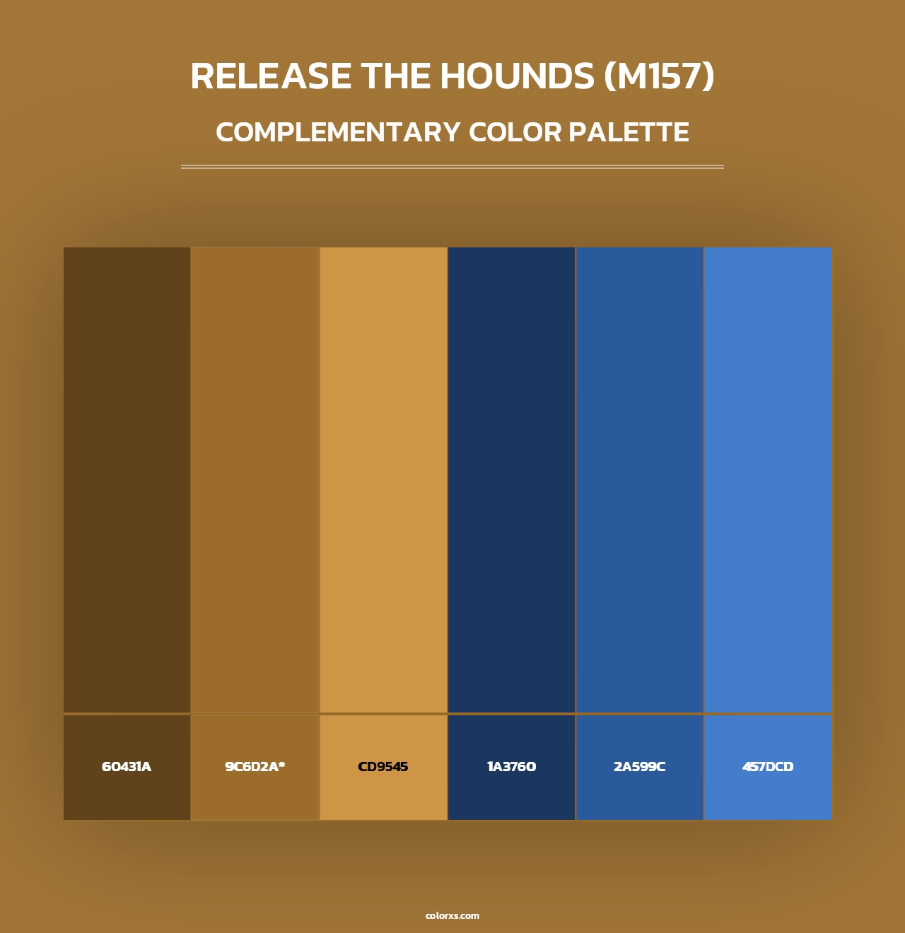 Release the Hounds (M157) - Complementary Color Palette