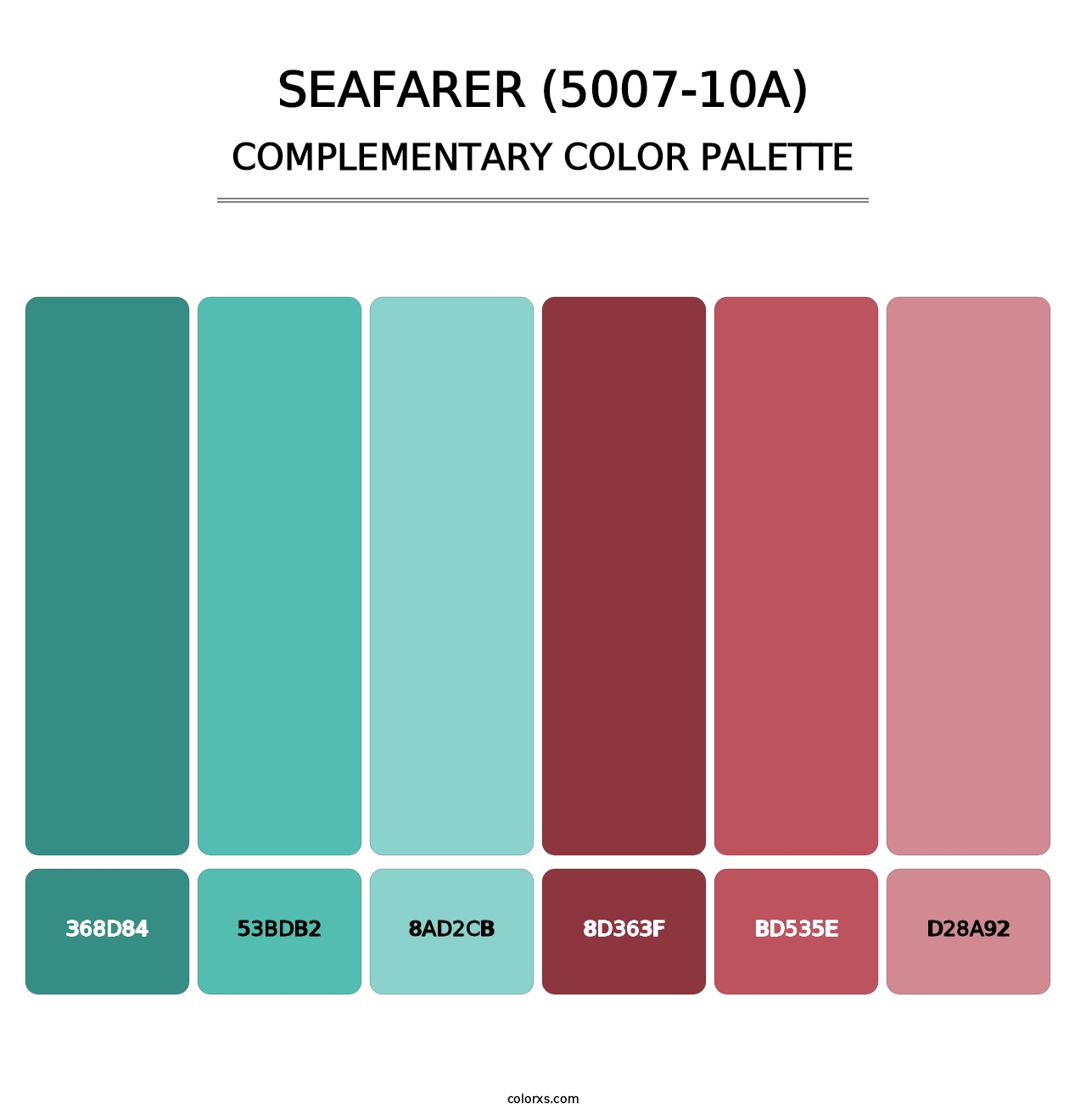 Seafarer (5007-10A) - Complementary Color Palette