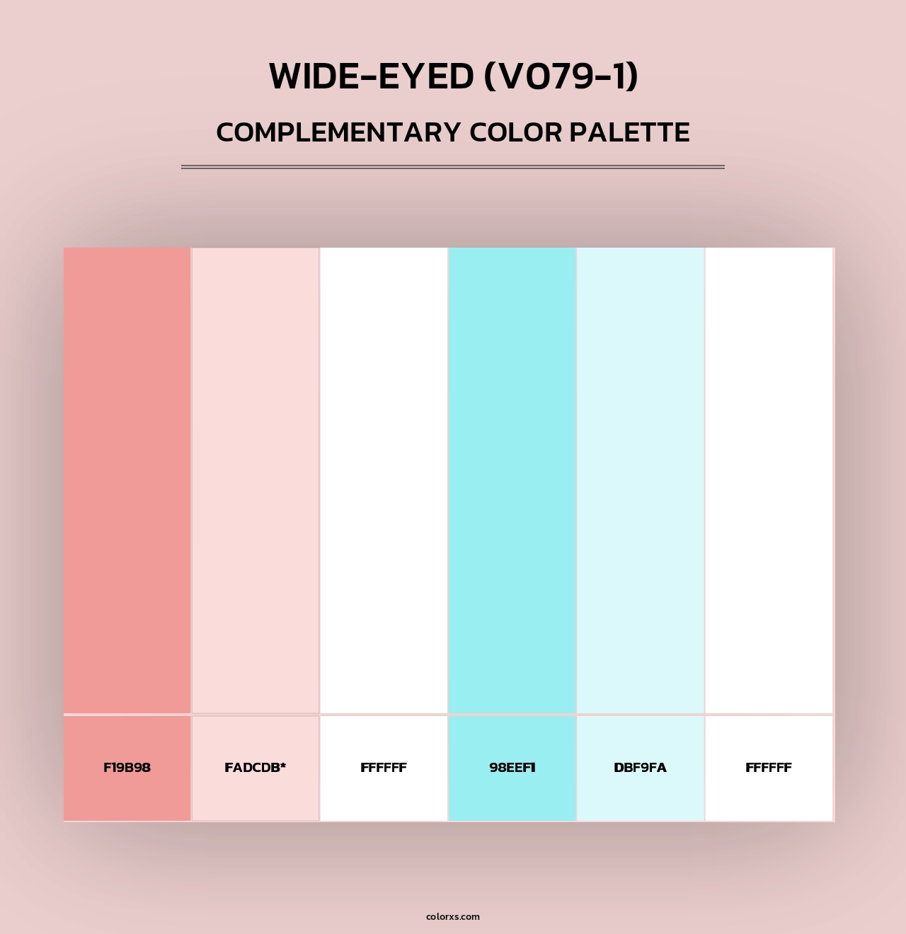 Wide-Eyed (V079-1) - Complementary Color Palette