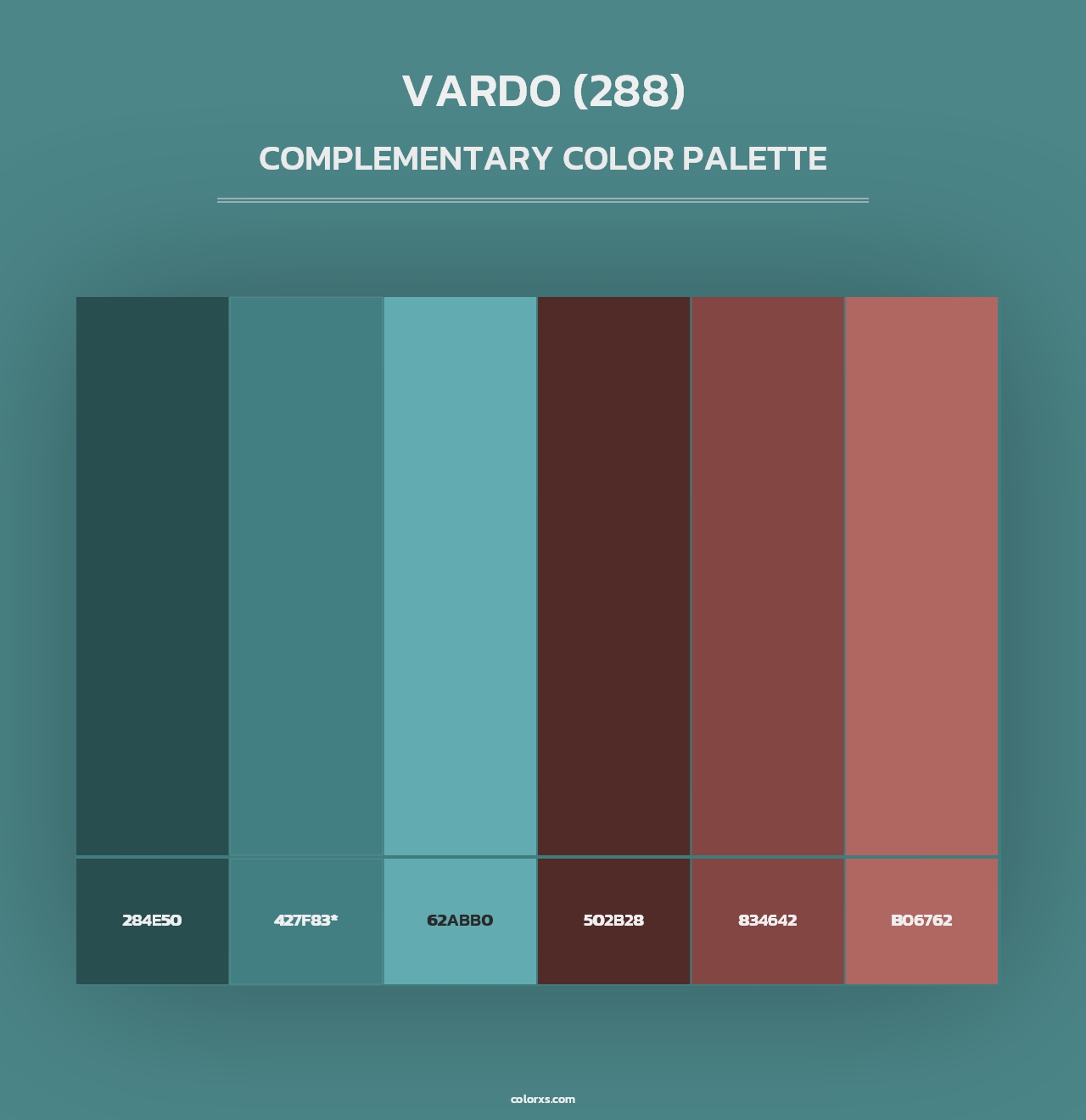Vardo (288) - Complementary Color Palette