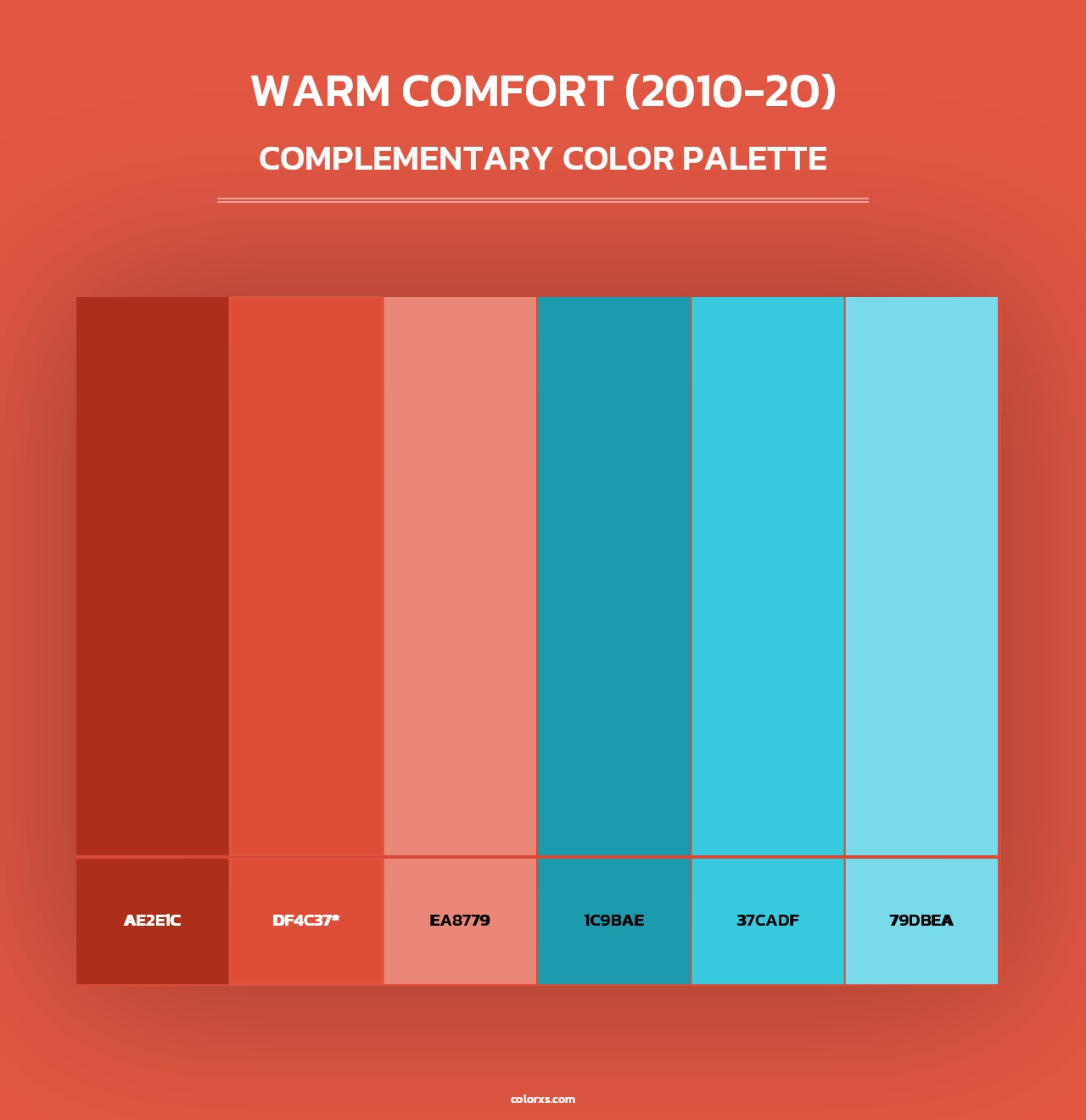 Warm Comfort (2010-20) - Complementary Color Palette