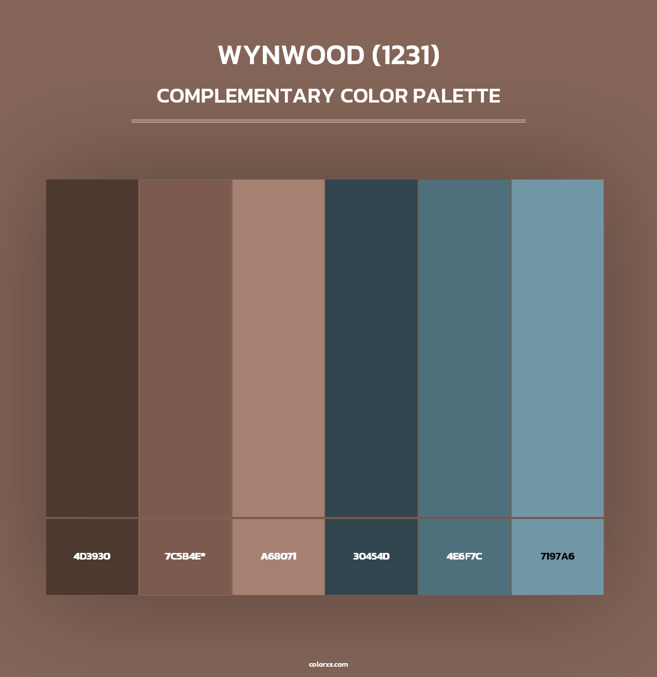 Wynwood (1231) - Complementary Color Palette