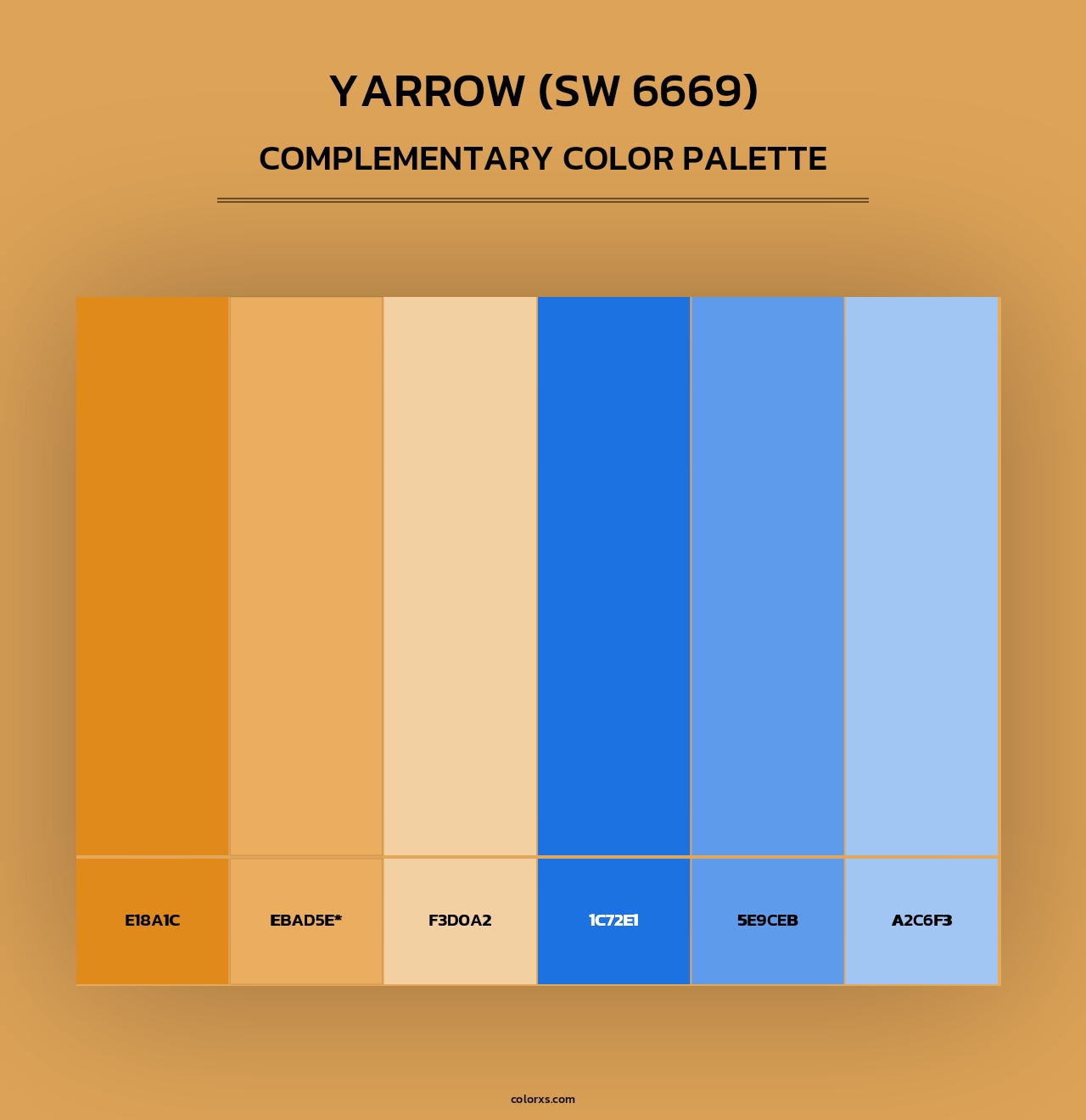 Yarrow (SW 6669) - Complementary Color Palette