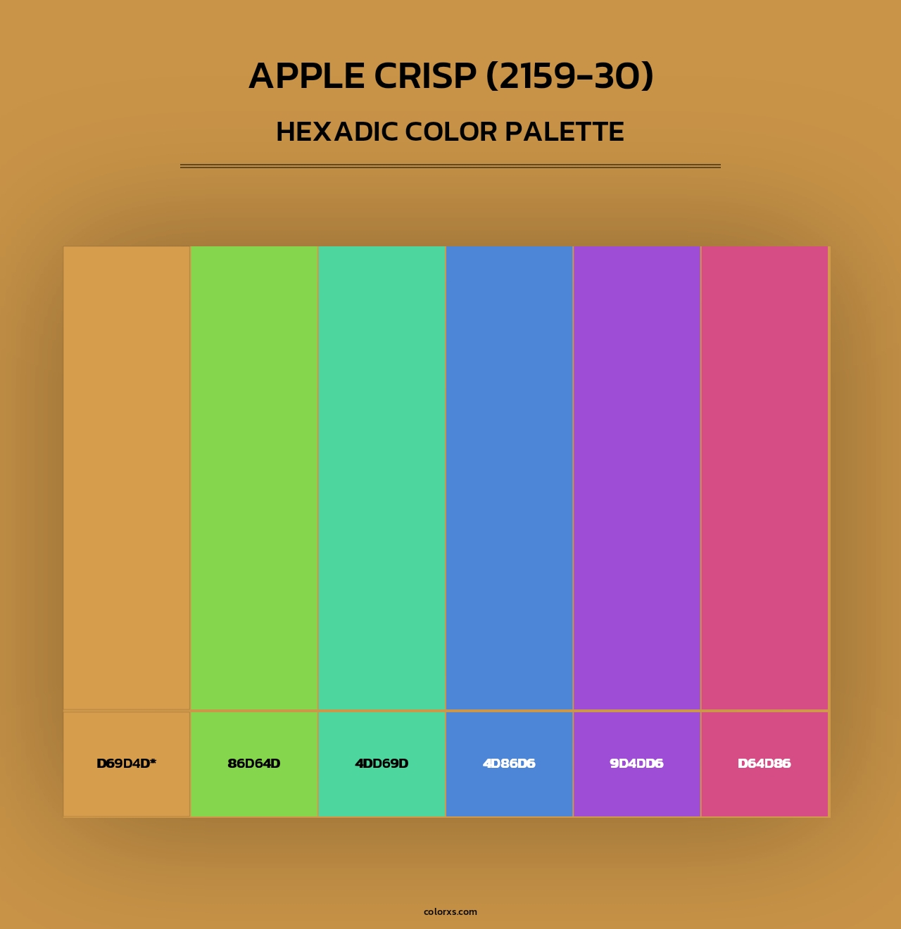 Apple Crisp (2159-30) - Hexadic Color Palette