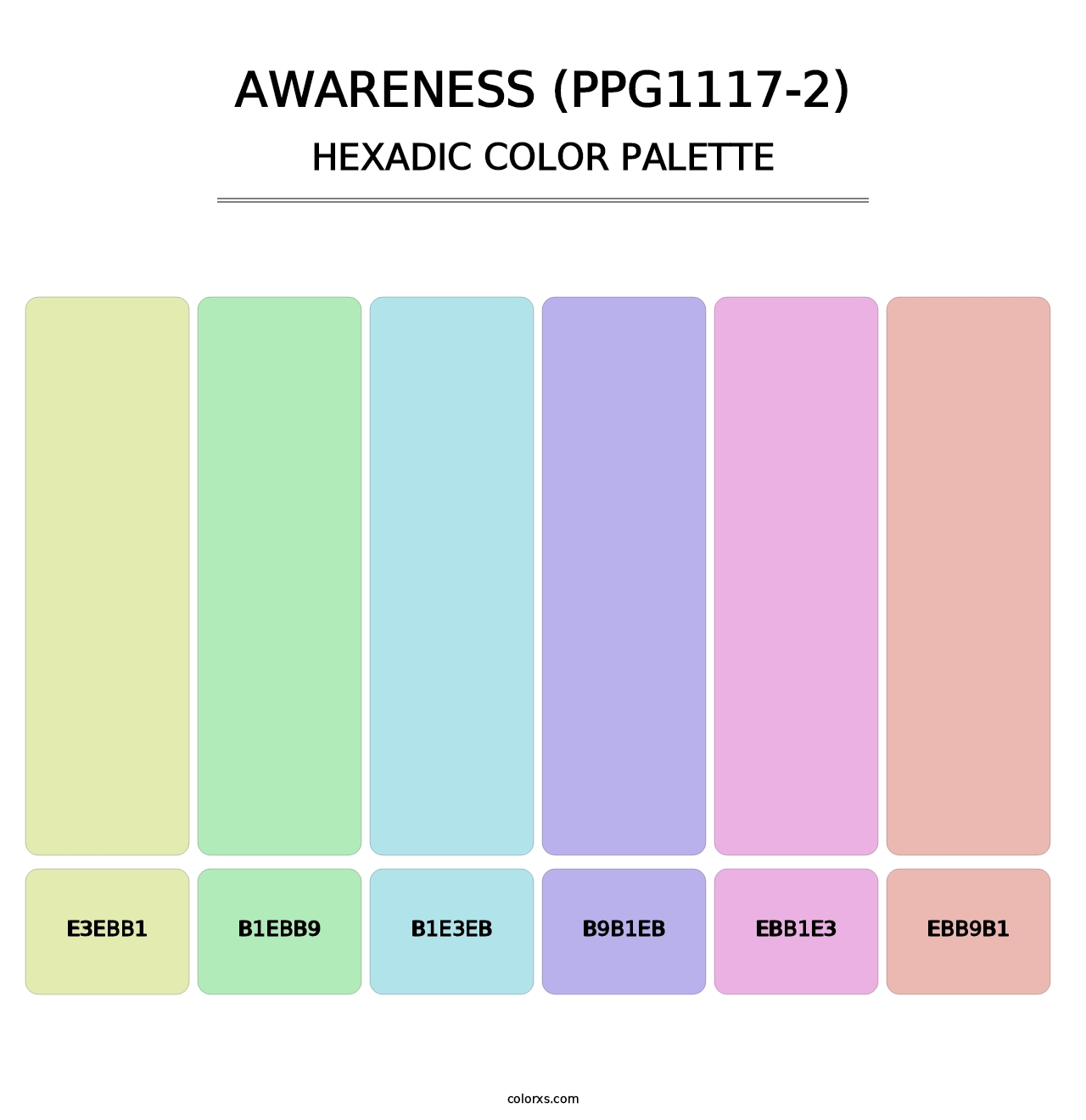 Awareness (PPG1117-2) - Hexadic Color Palette