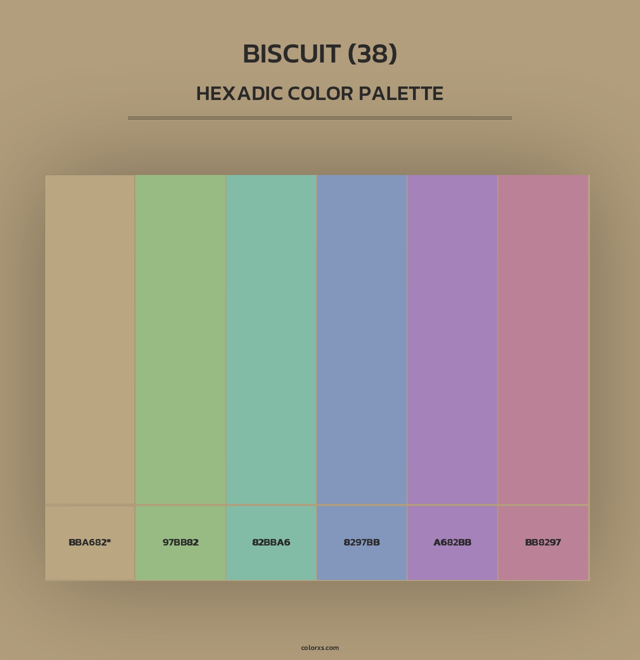 Biscuit (38) - Hexadic Color Palette