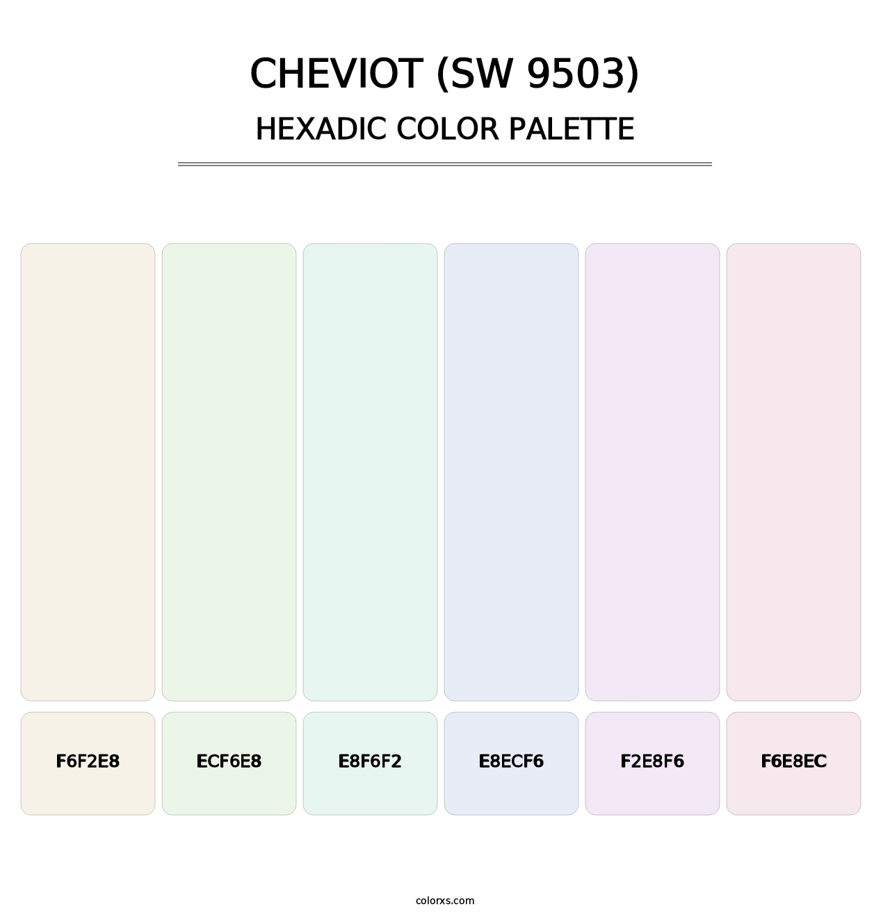 Cheviot (SW 9503) - Hexadic Color Palette