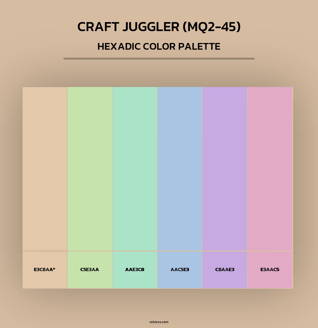Craft Juggler (MQ2-45) - Hexadic Color Palette
