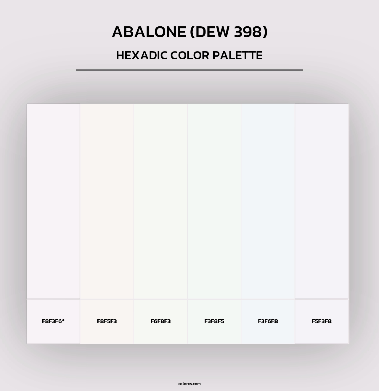 Abalone (DEW 398) - Hexadic Color Palette