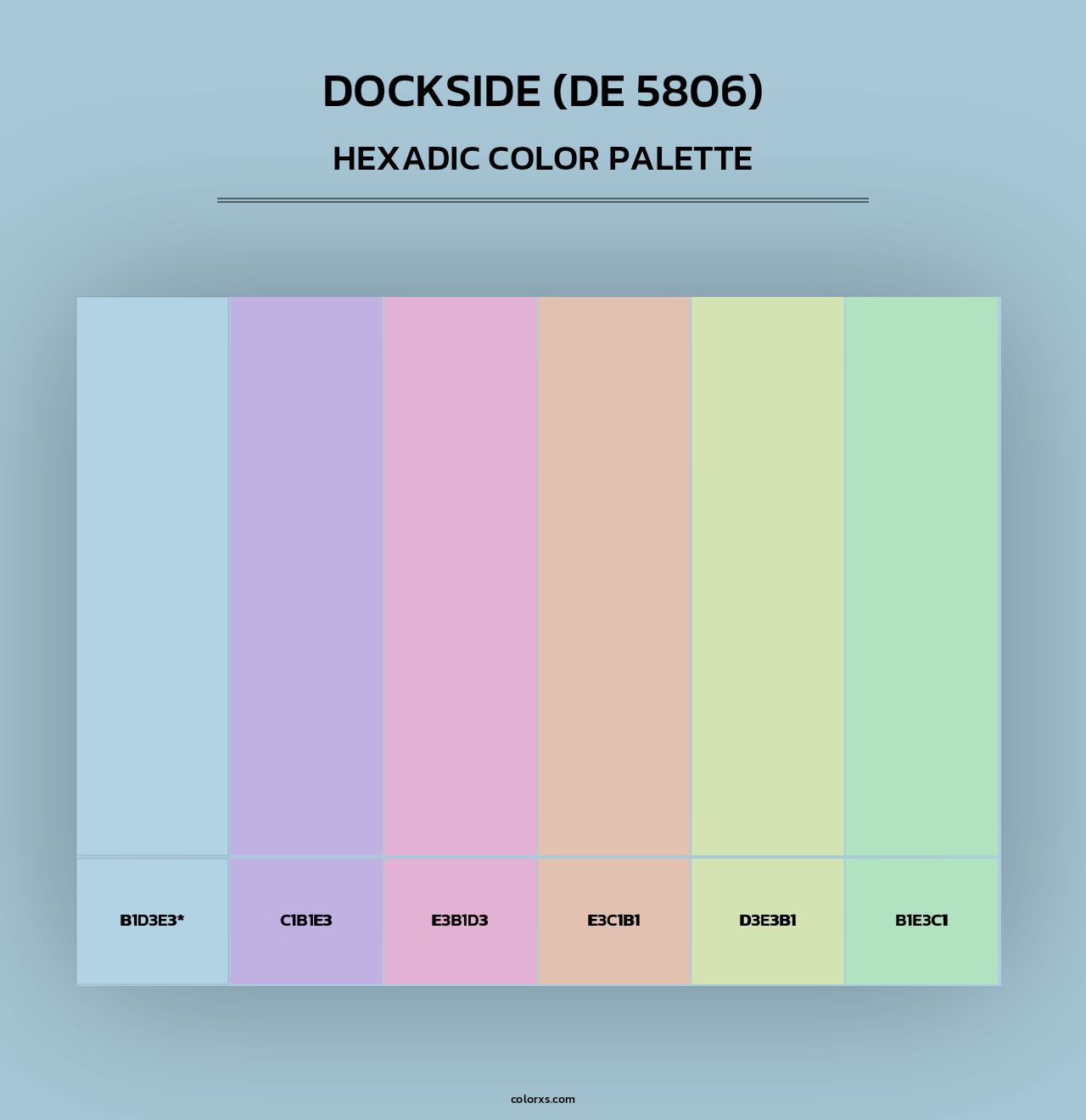 Dockside (DE 5806) - Hexadic Color Palette