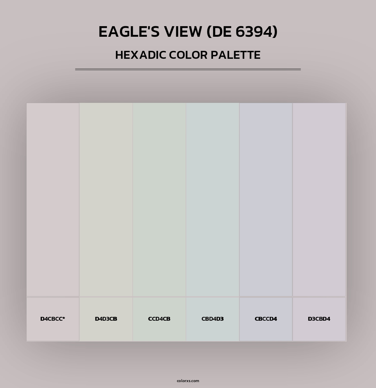 Eagle's View (DE 6394) - Hexadic Color Palette