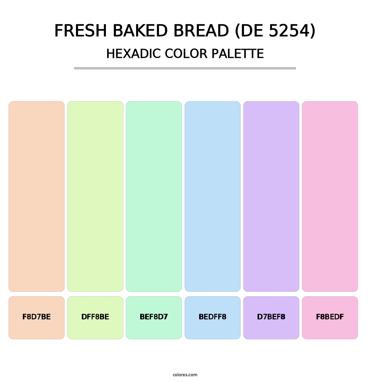 Fresh Baked Bread (DE 5254) - Hexadic Color Palette