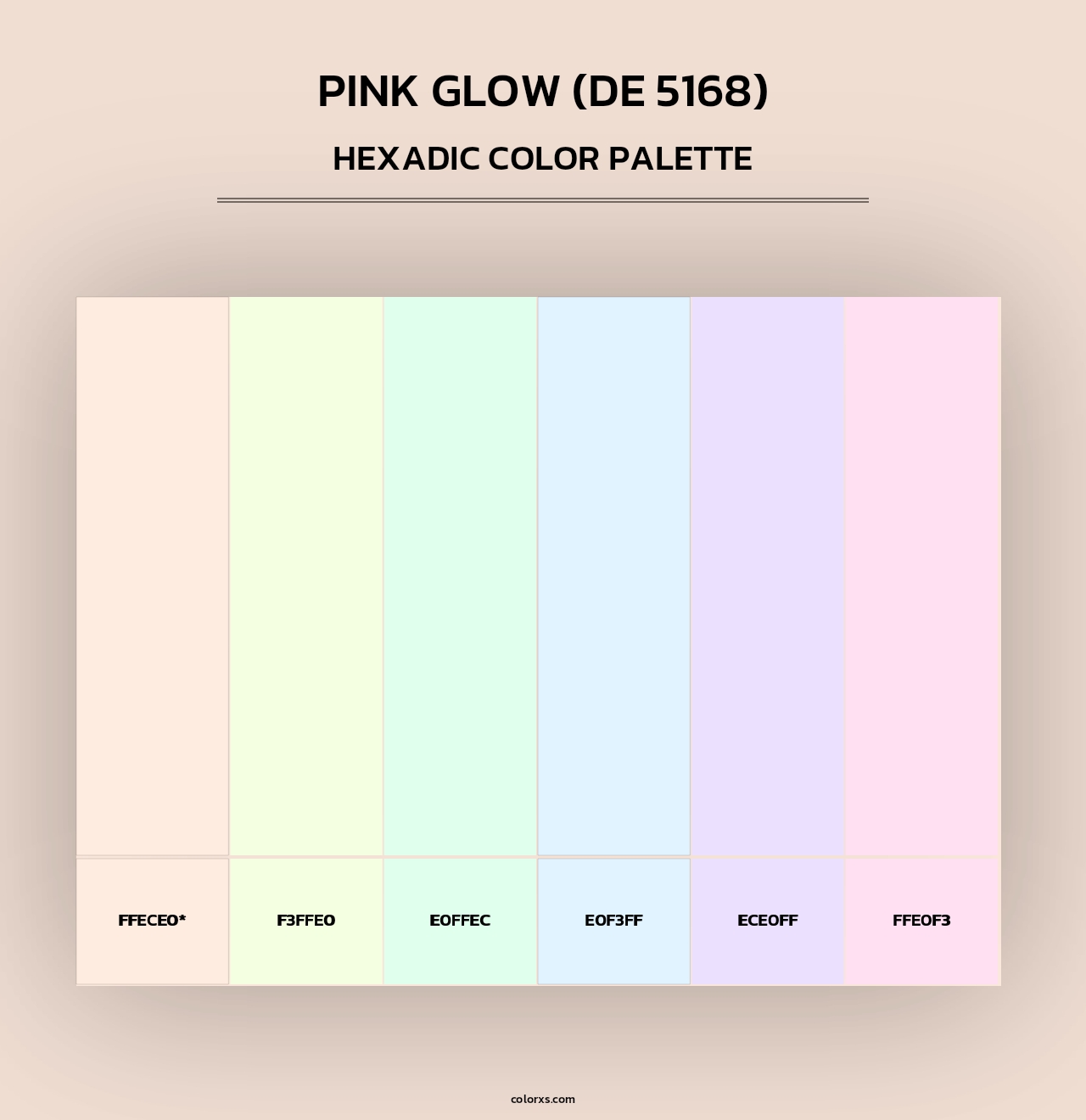 Pink Glow (DE 5168) - Hexadic Color Palette