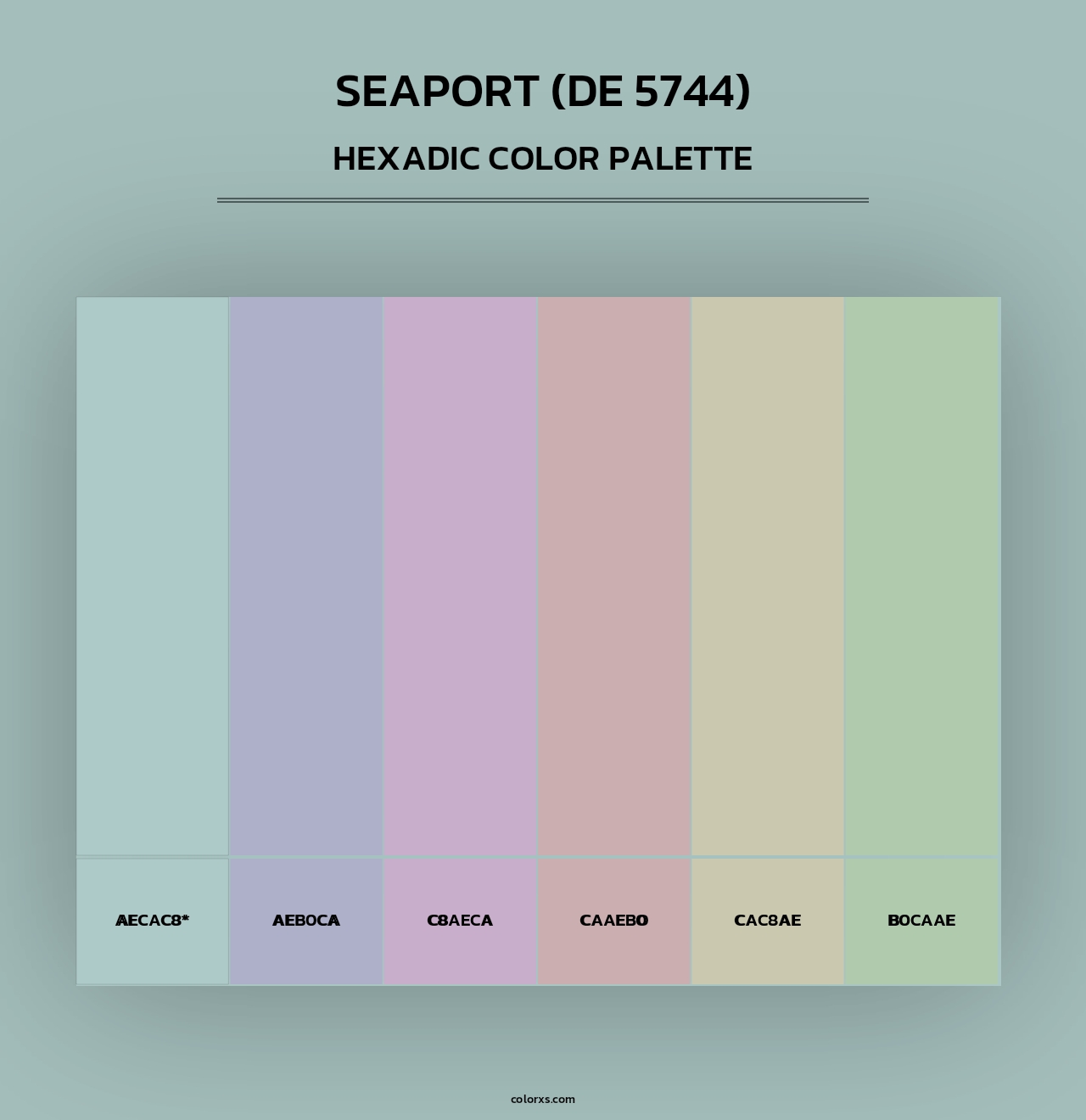 Seaport (DE 5744) - Hexadic Color Palette