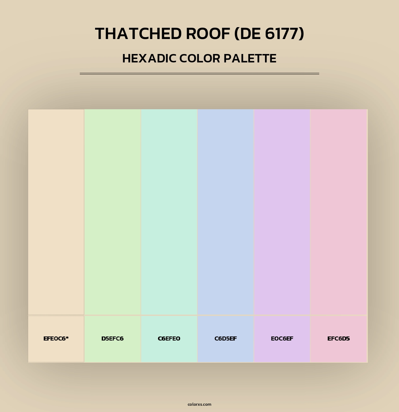 Thatched Roof (DE 6177) - Hexadic Color Palette