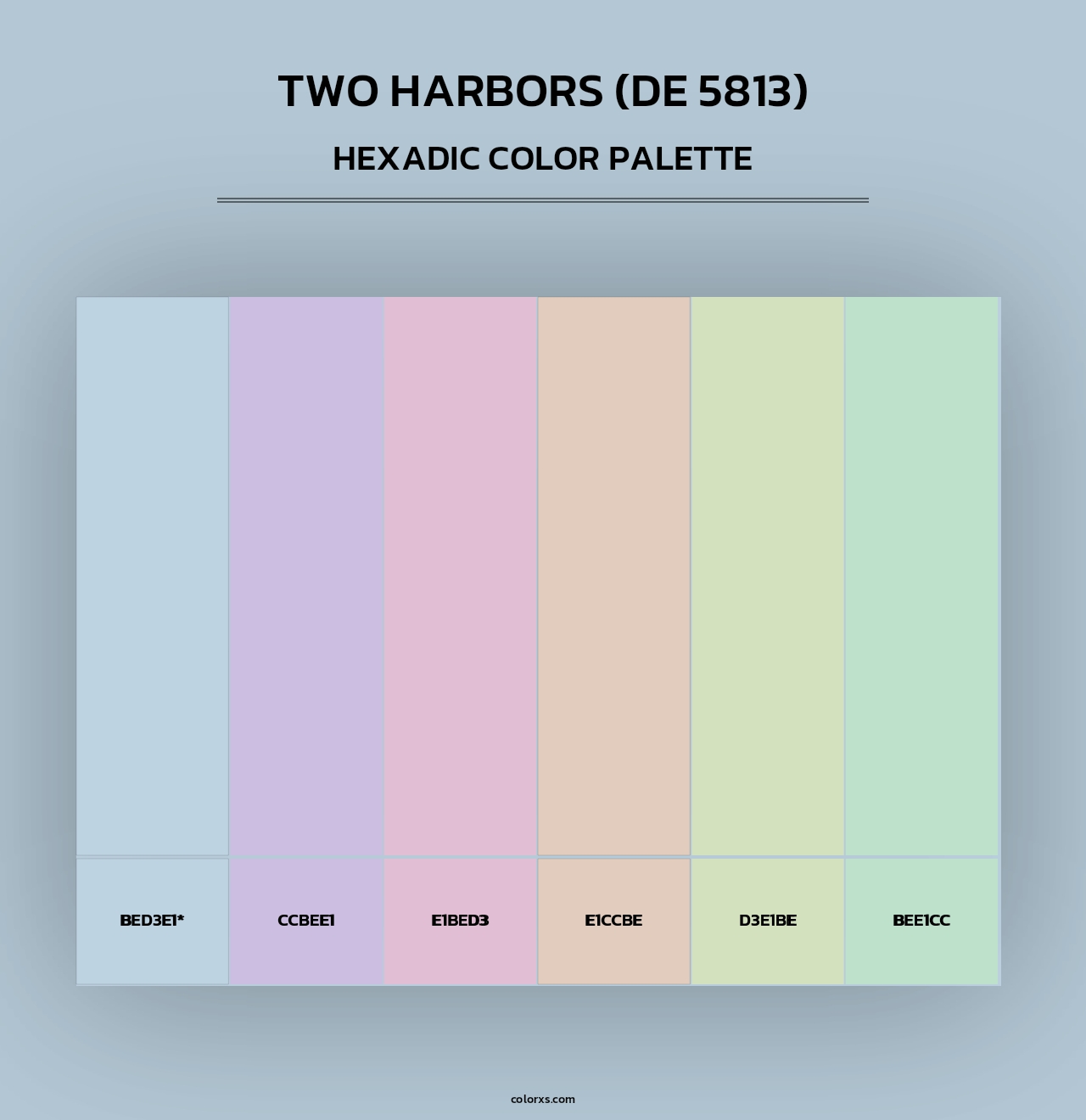Two Harbors (DE 5813) - Hexadic Color Palette