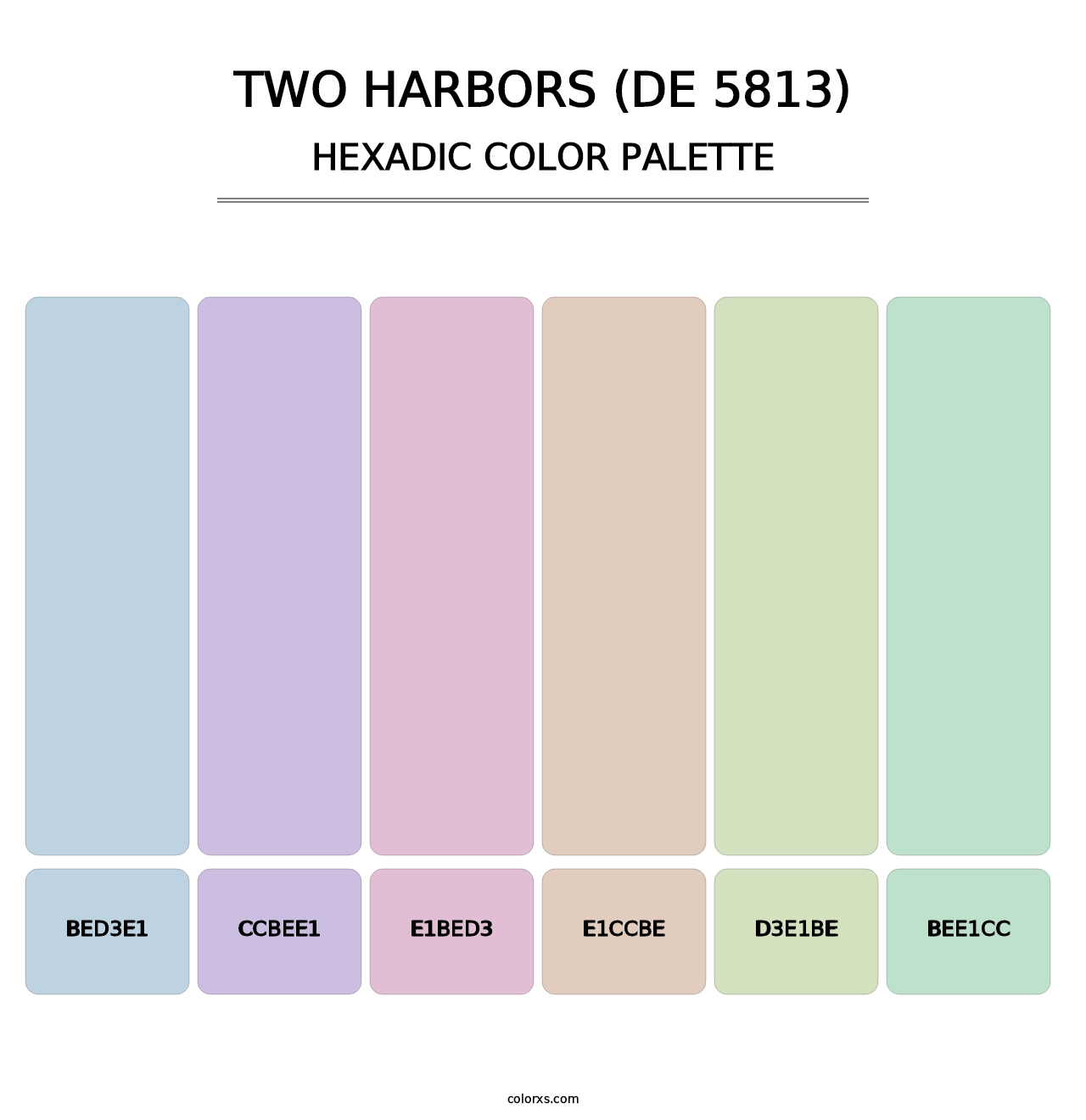 Two Harbors (DE 5813) - Hexadic Color Palette
