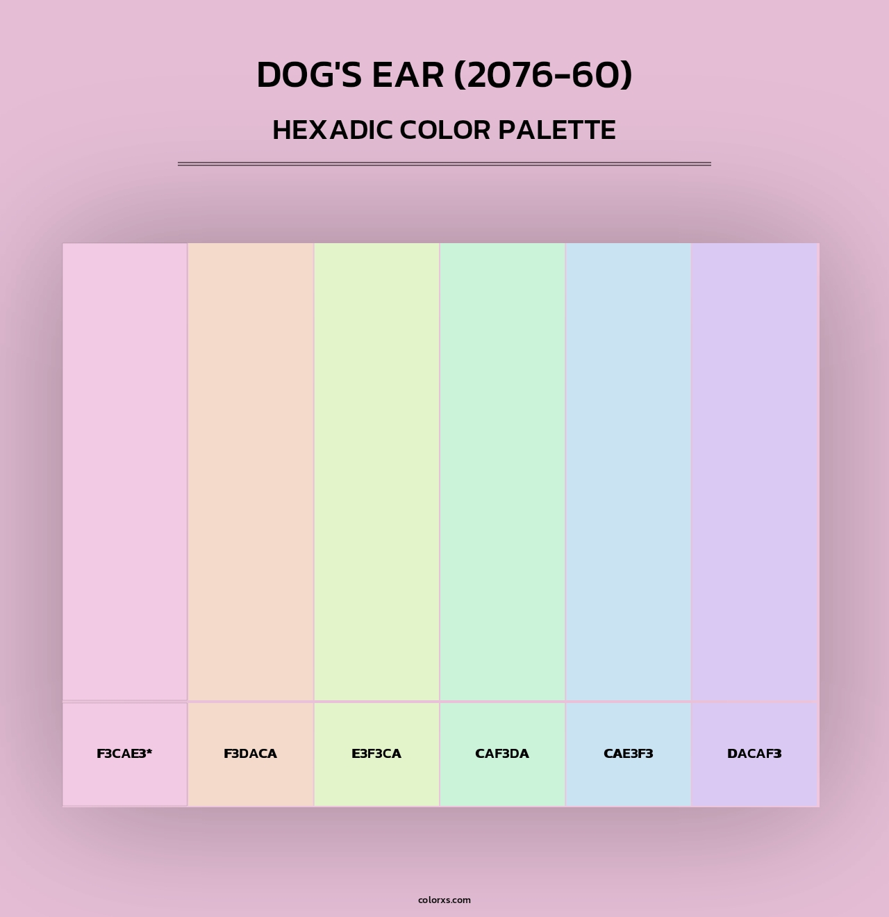 Dog's Ear (2076-60) - Hexadic Color Palette