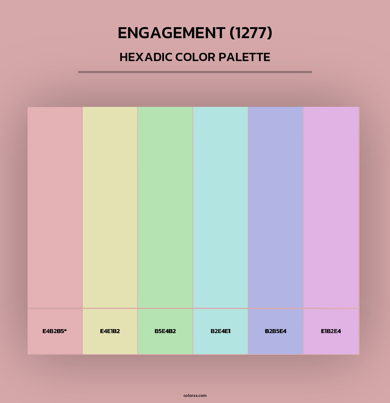 Engagement (1277) - Hexadic Color Palette