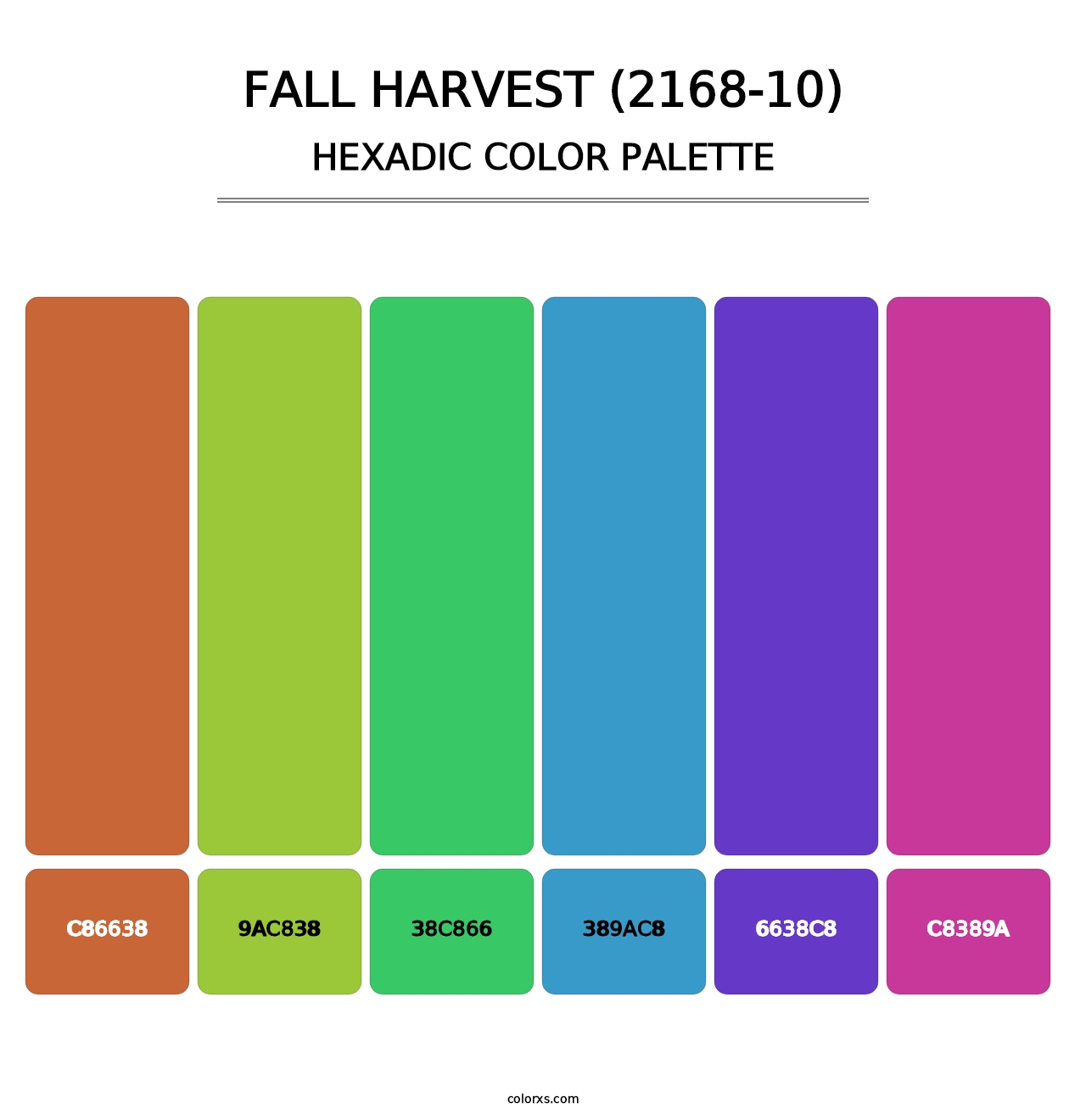 Fall Harvest (2168-10) - Hexadic Color Palette