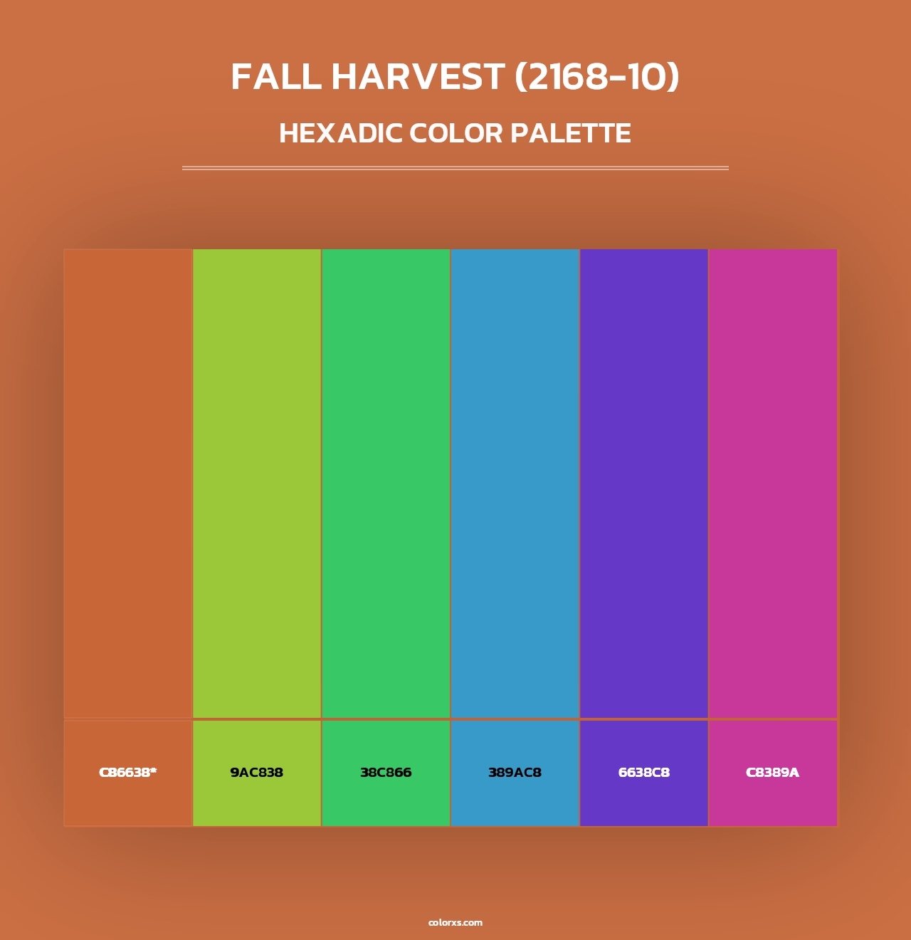 Fall Harvest (2168-10) - Hexadic Color Palette
