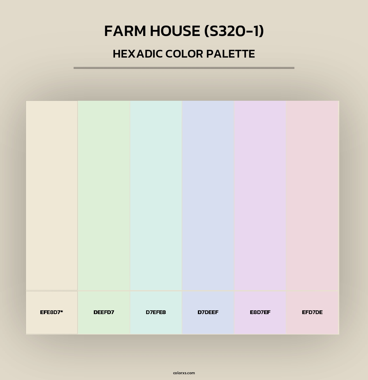 Farm House (S320-1) - Hexadic Color Palette