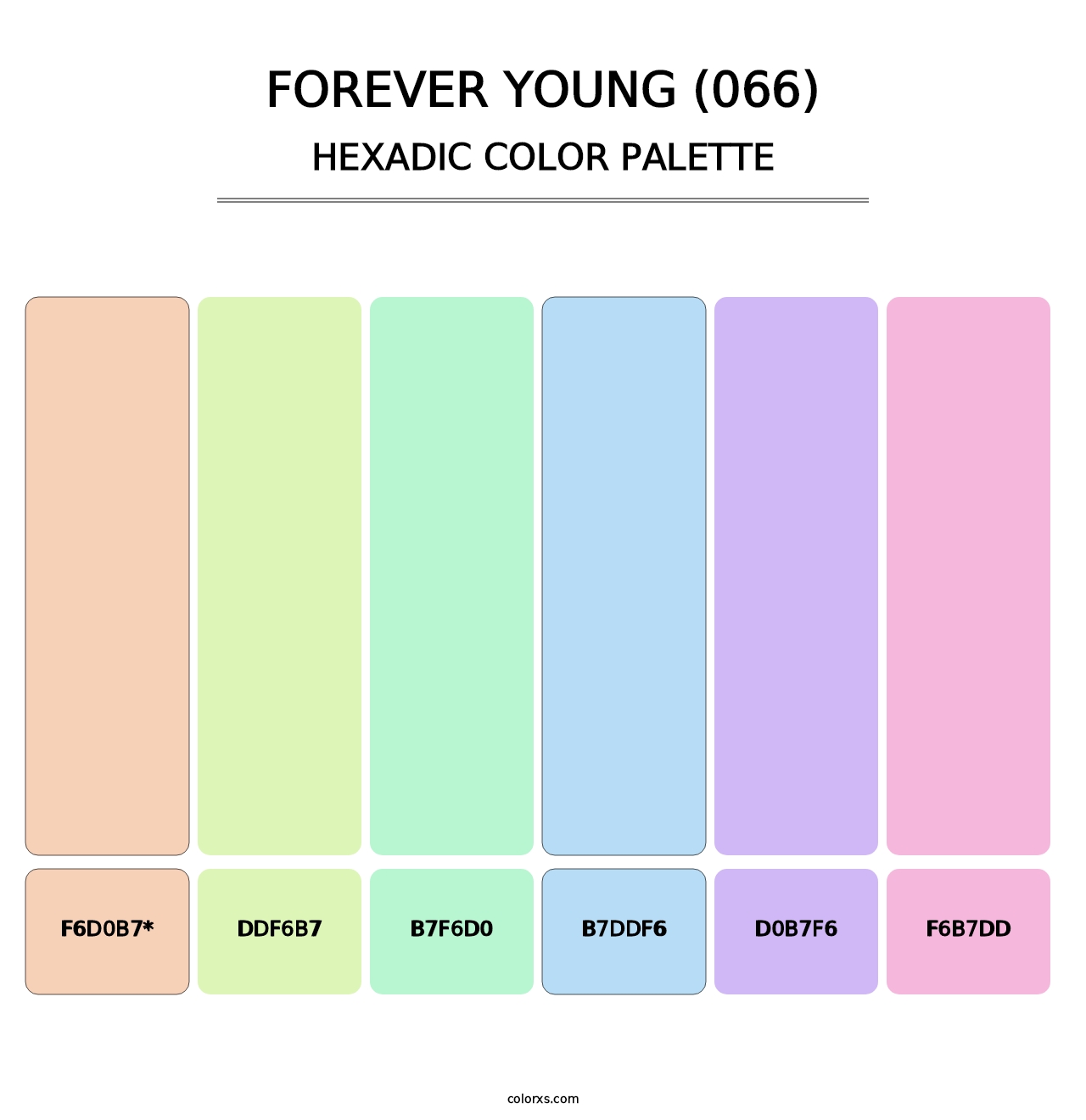 Forever Young (066) - Hexadic Color Palette