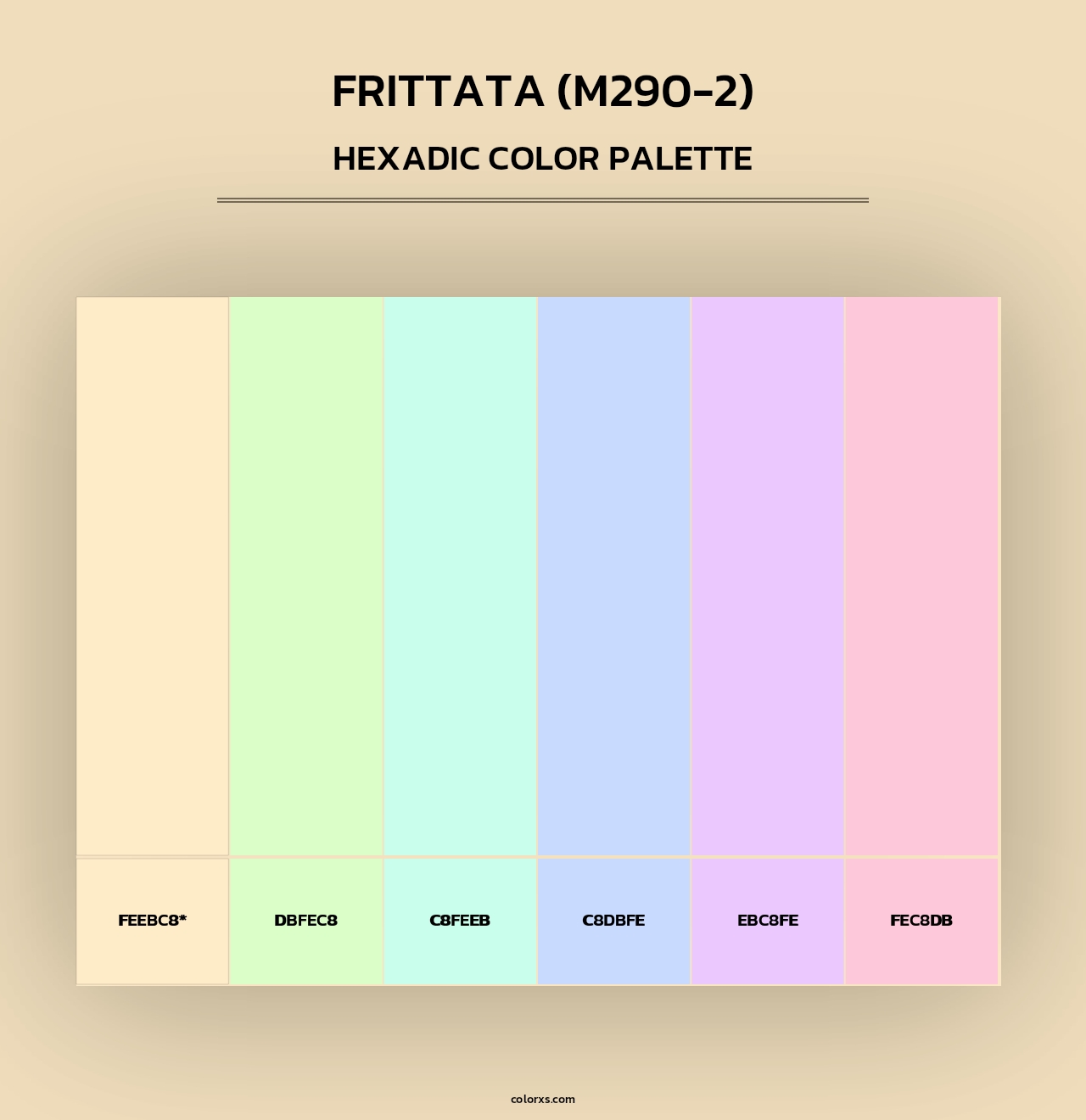 Frittata (M290-2) - Hexadic Color Palette