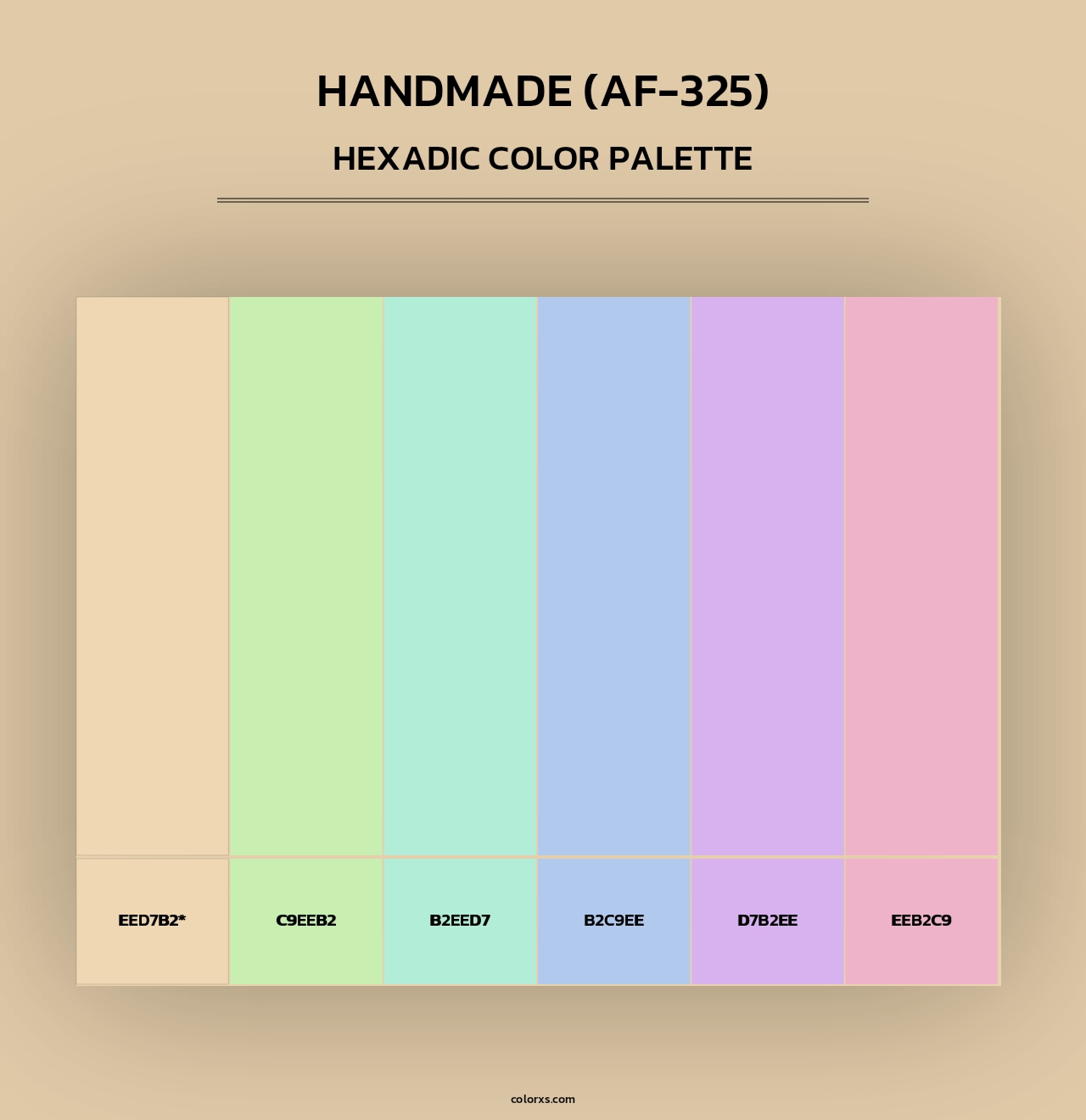 Handmade (AF-325) - Hexadic Color Palette