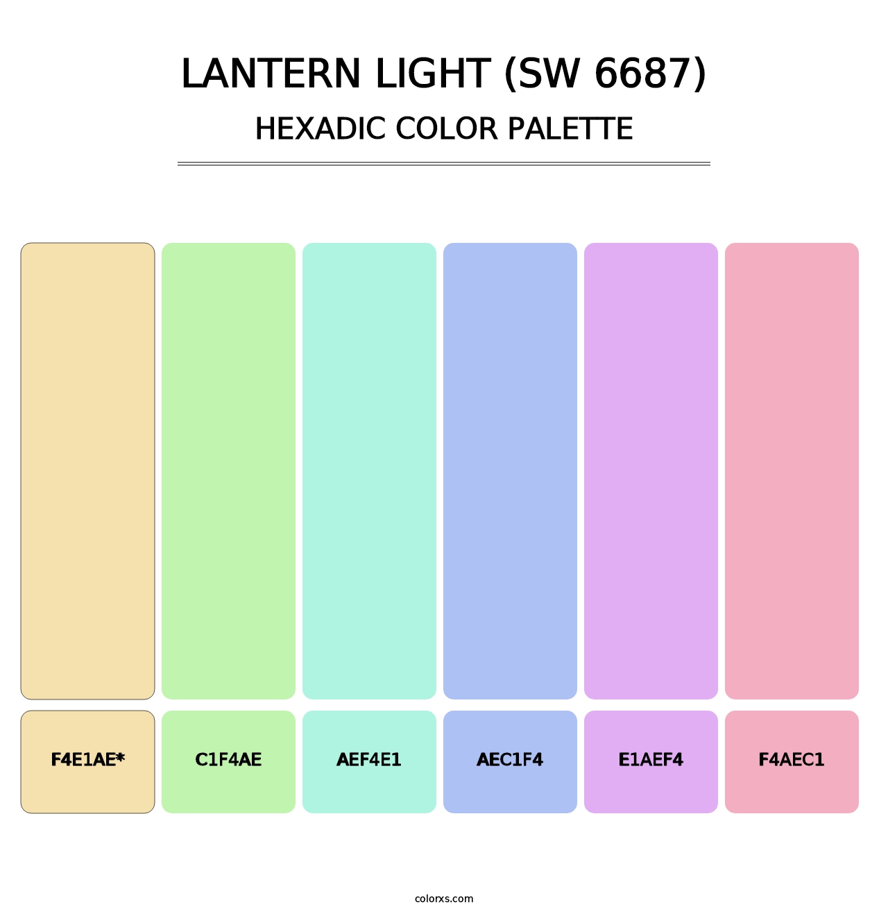 Lantern Light (SW 6687) - Hexadic Color Palette