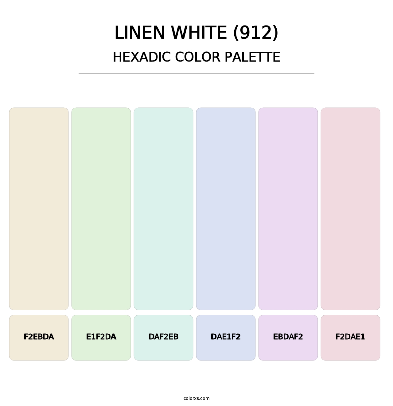 Linen White (912) - Hexadic Color Palette